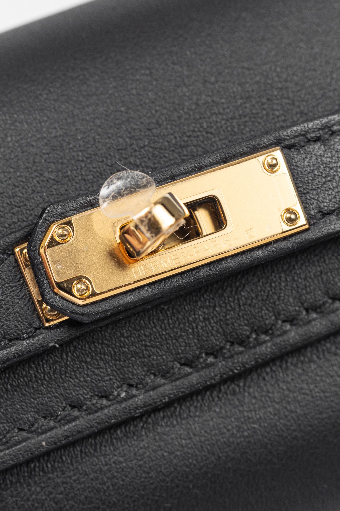 Hermes Hermes Kelly Moove Black Swift Leather GHW Shoulder Bag Size ONE SIZE - 9 Thumbnail