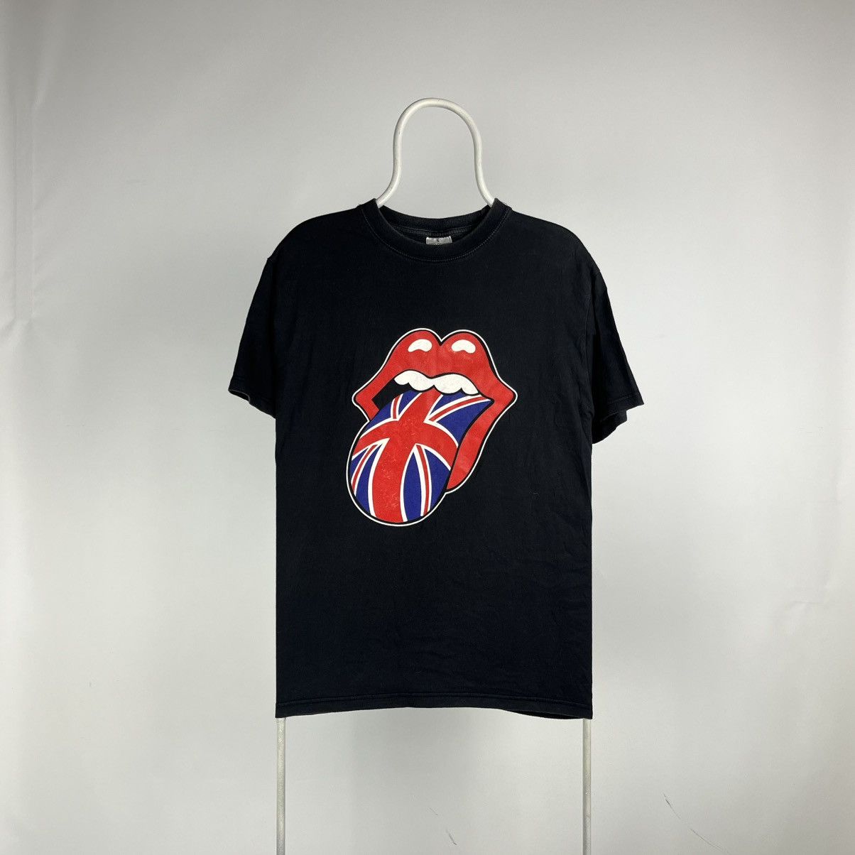 The Rolling Stones Vintage The Rolling Stones Tshirt 90s British flags Size US L / EU 52-54 / 3 - 1 Thumbnail