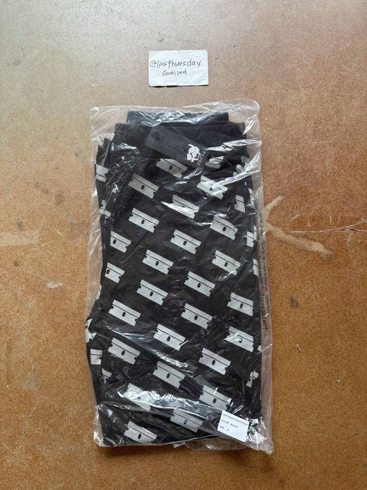 G59 Records $UICIDEBOY$ G59 Records Razor Sweatpants Black Medium Size US 32 / EU 48 - 11 Thumbnail