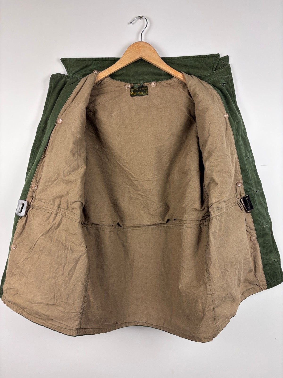 Other Vintage 1972 Dutch Military Army Field Jacket Green Size M Size US M / EU 48-50 / 2 - 9 Thumbnail