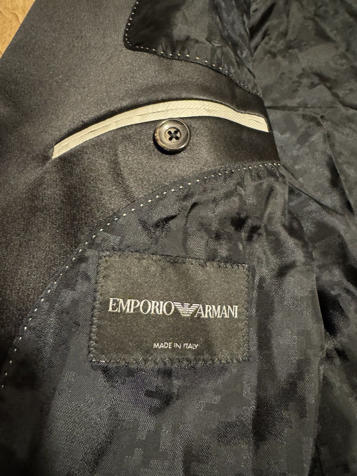 Emporio Armani Emporio Armani Tuxedo, black and silver, Stars collect, 50 Size 50S - 8 Thumbnail