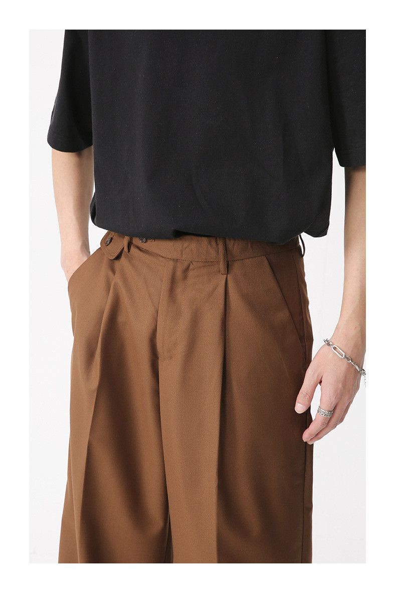 Japanese Brand Japanese retro casual loose straight trousers Size US 32 / EU 48 - 4 Thumbnail