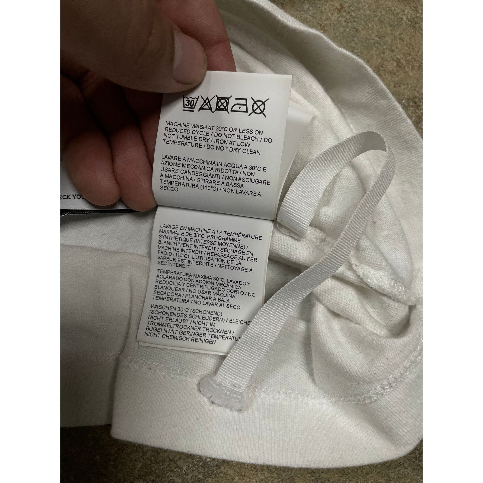 Off-White Off White LS White Black Used XL Size US XL / EU 56 / 4 - 5 Thumbnail