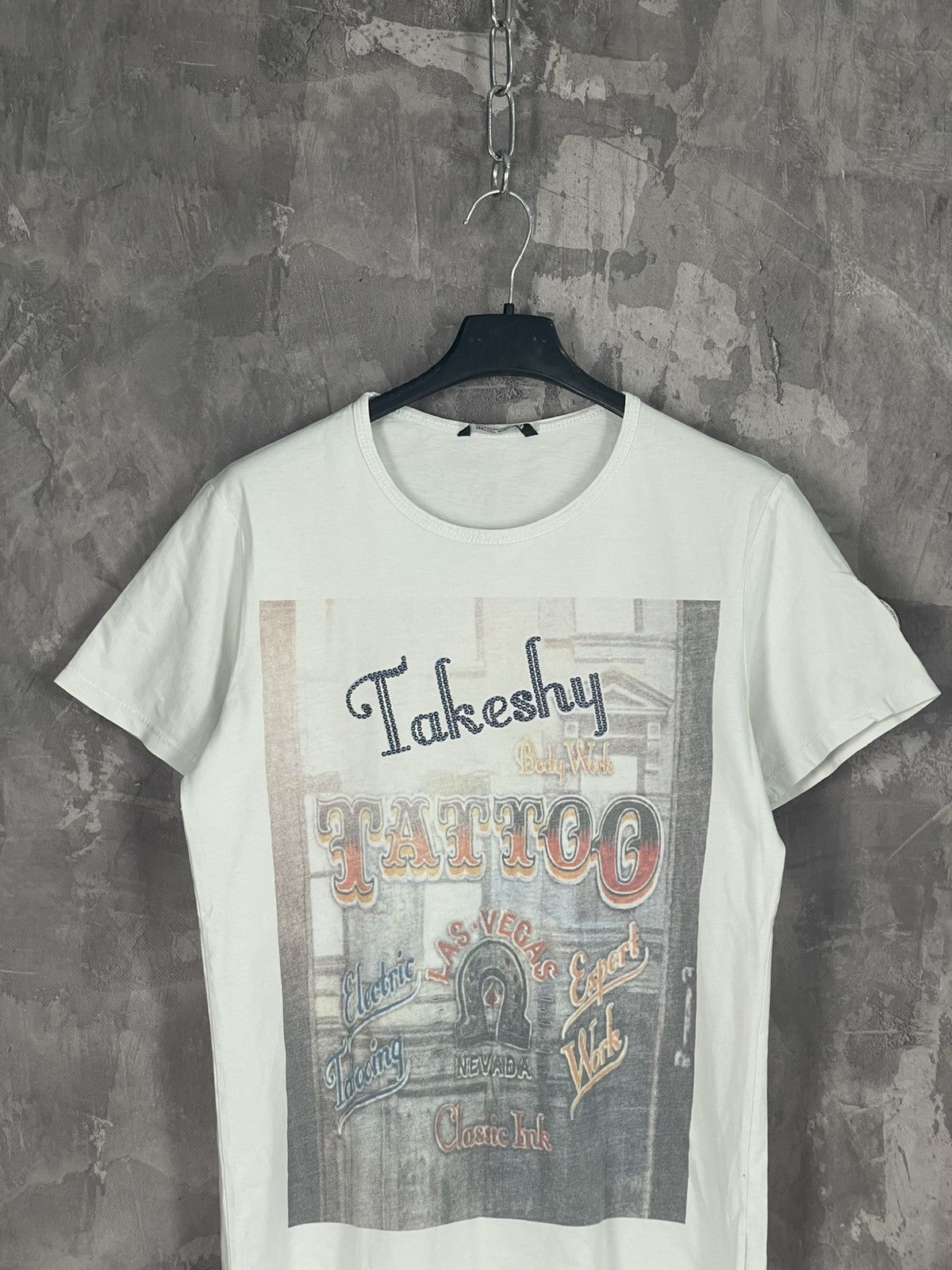 Japanese Brand × Takeshy Kurosawa × Vintage Vintage Takeshy Kurosawa Tattoo T-shirt Japanese Size M Size US M / EU 48-50 / 2 - 2 Thumbnail