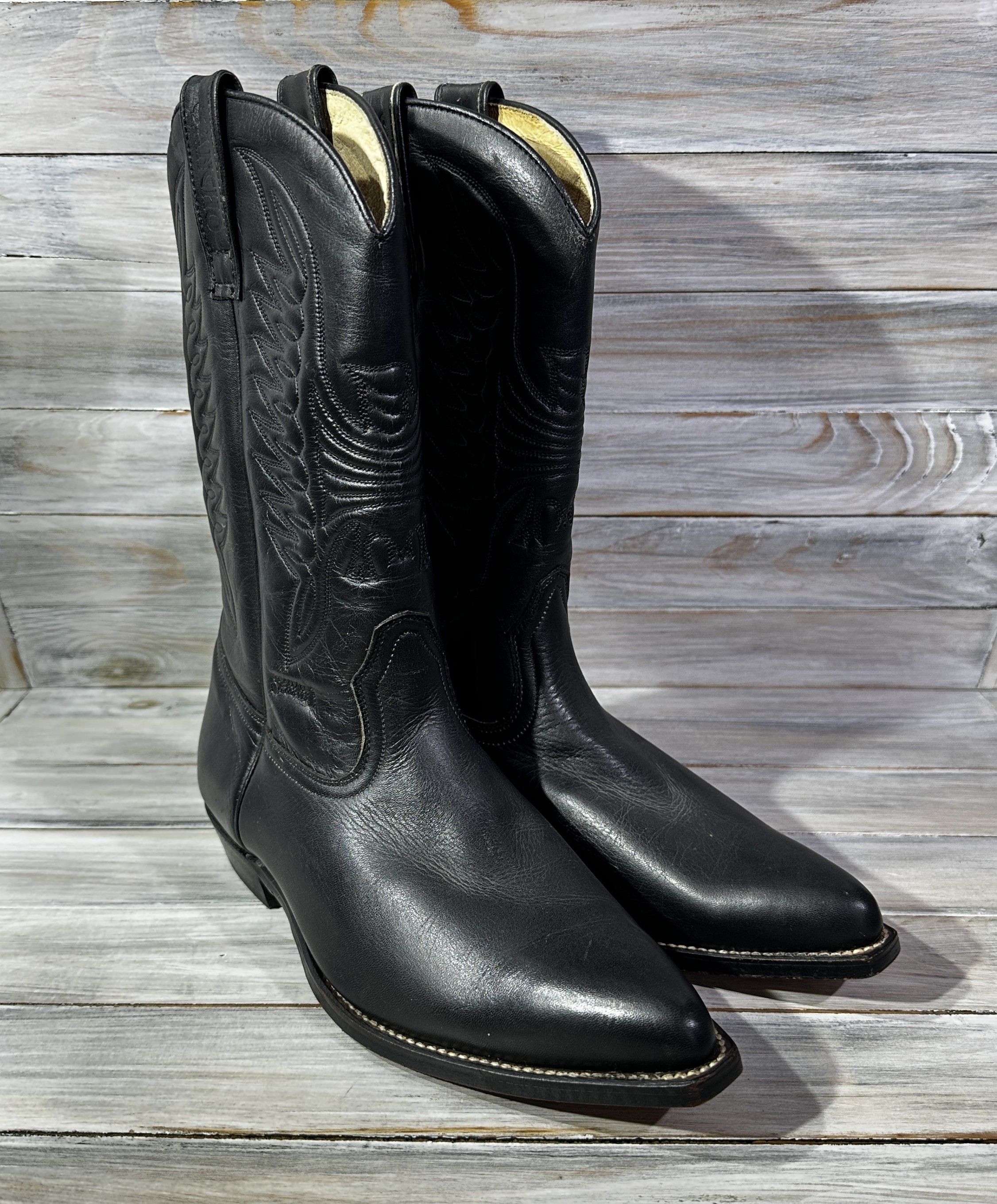 Cowboy Equipment × Leather × Sancho Boots Sancho Western Cowboy Leather Boots Size 42 Made In Spain Size US 9 / EU 42 - 2 Thumbnail