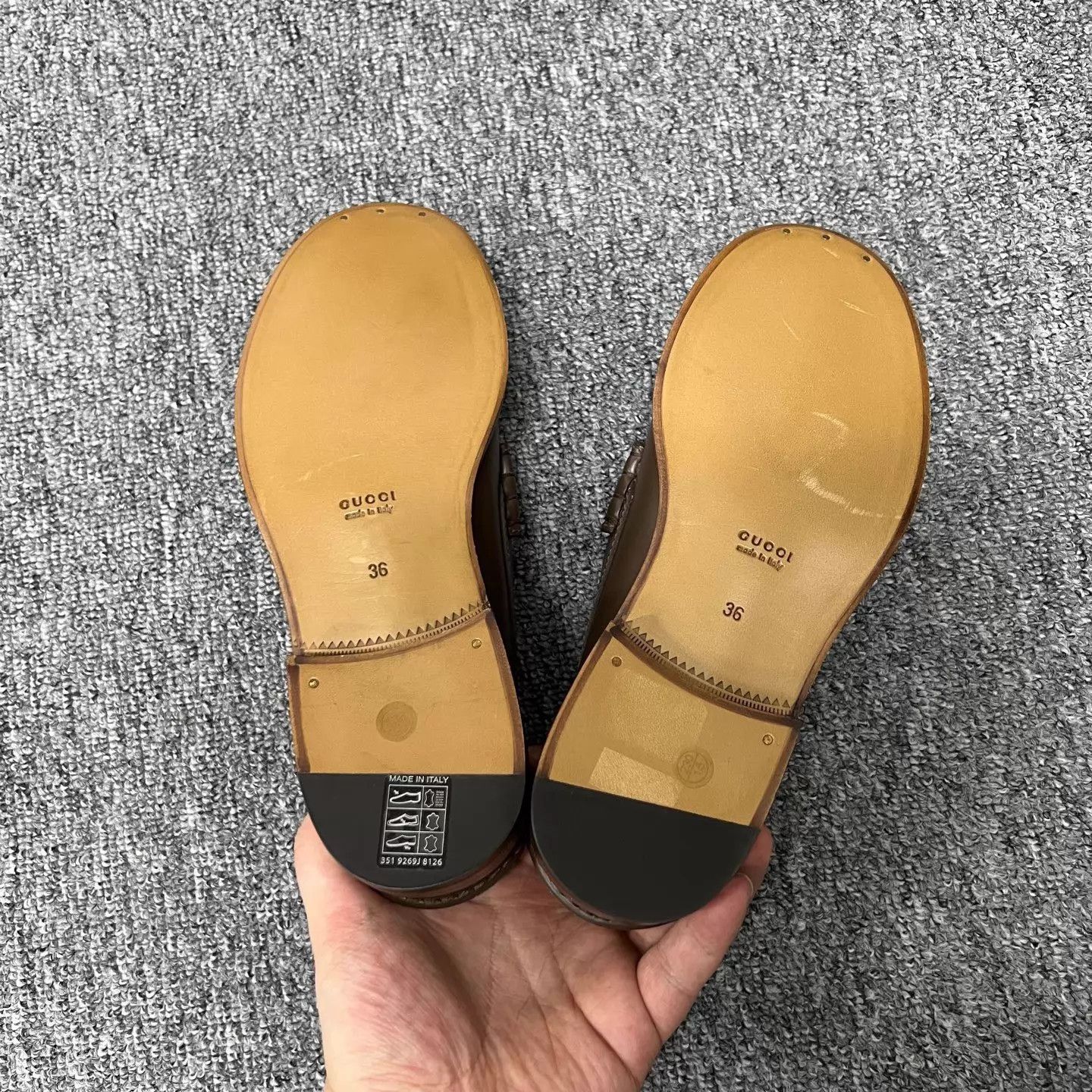 Gucci Gucci Tassel GG Monogram Color-Blocked Loafers Women's 36 Size US 5.5 / IT 35.5 - 6 Thumbnail