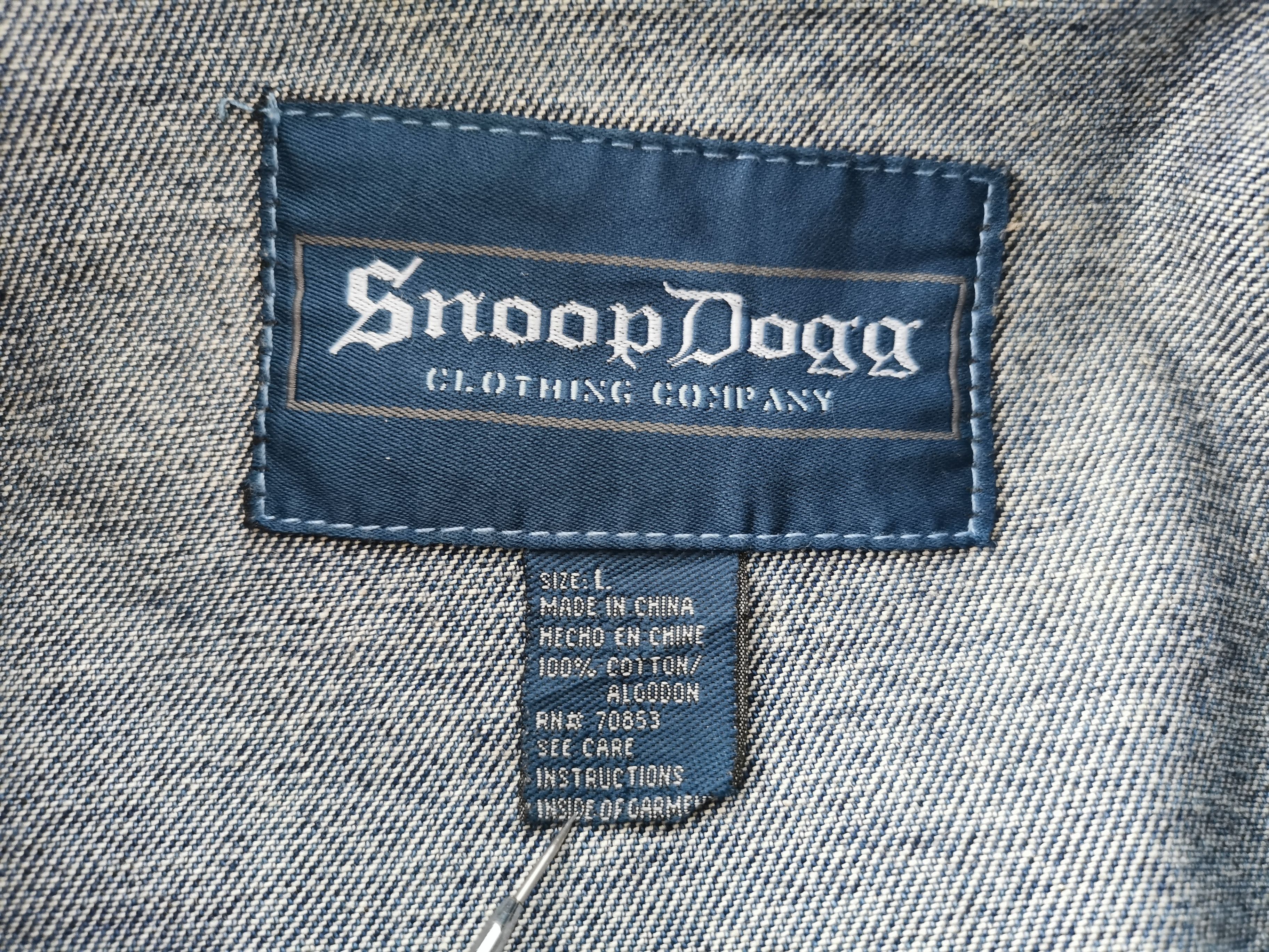 Snoop Dogg Vintage 90s Snoop Dogg Denim Jeans Jacket Size L Size US L / EU 52-54 / 3 - 8 Thumbnail
