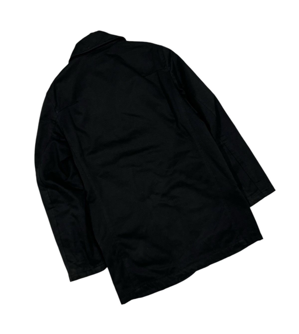 If Six Was Nine × PPFM × Vintage Vtg🔥Ppfm Buttoned Parka Black Jacket Hidden Pocket Size US L / EU 52-54 / 3 - 15 Thumbnail