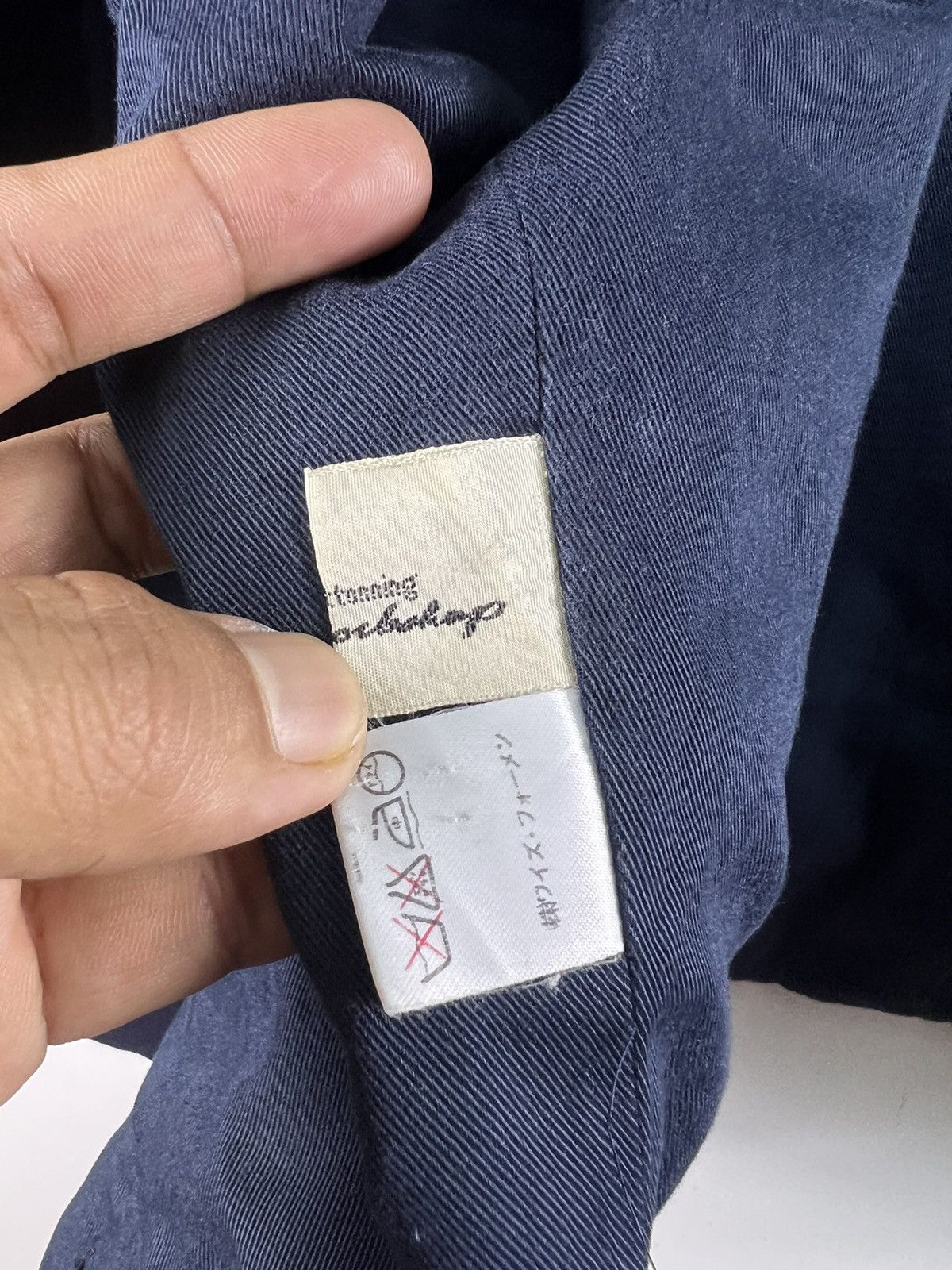 Y's 🔥 Yohji Yamamoto 8620 Workshop Washed Flannel Avant Garde Size US L / EU 52-54 / 3 - 12 Thumbnail