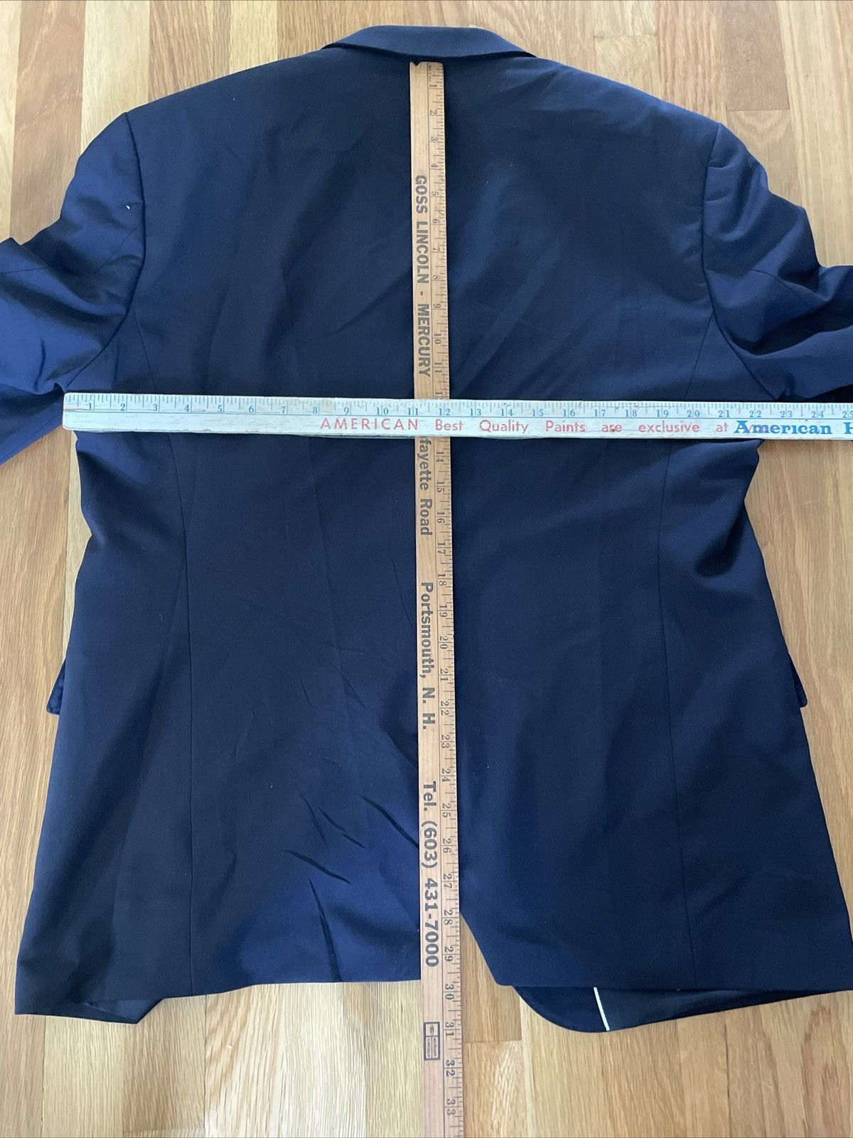 Hugo Boss Hugo Boss Jam Sharp Blue Suit Jacket Blazer 44 Size 44R - 9 Thumbnail