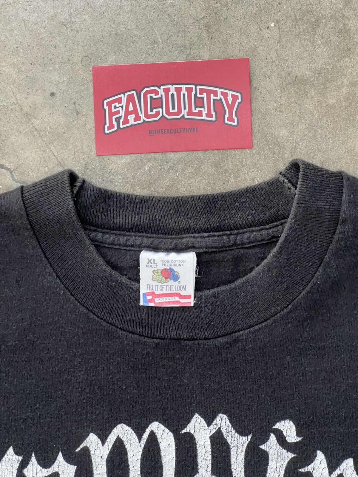 Vintage Vintage 90s Vampire Tim Brandstreet Fashion Victim Tee XL Size US XL / EU 56 / 4 - 3 Thumbnail