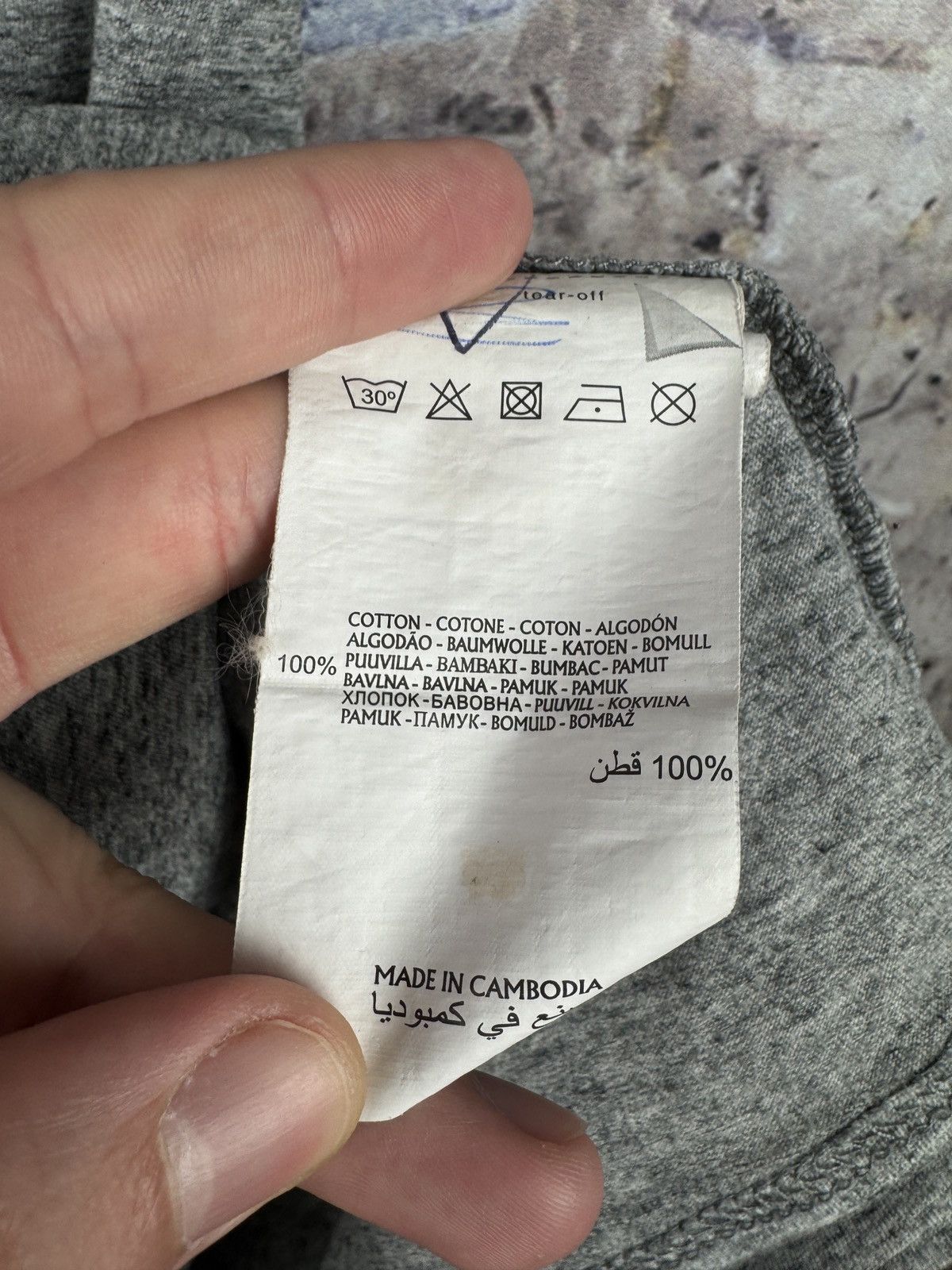 Champion Men’s Champion T-Shirt Gray Streetwear Size XS Size US XS / EU 42 / 0 - 7 Thumbnail
