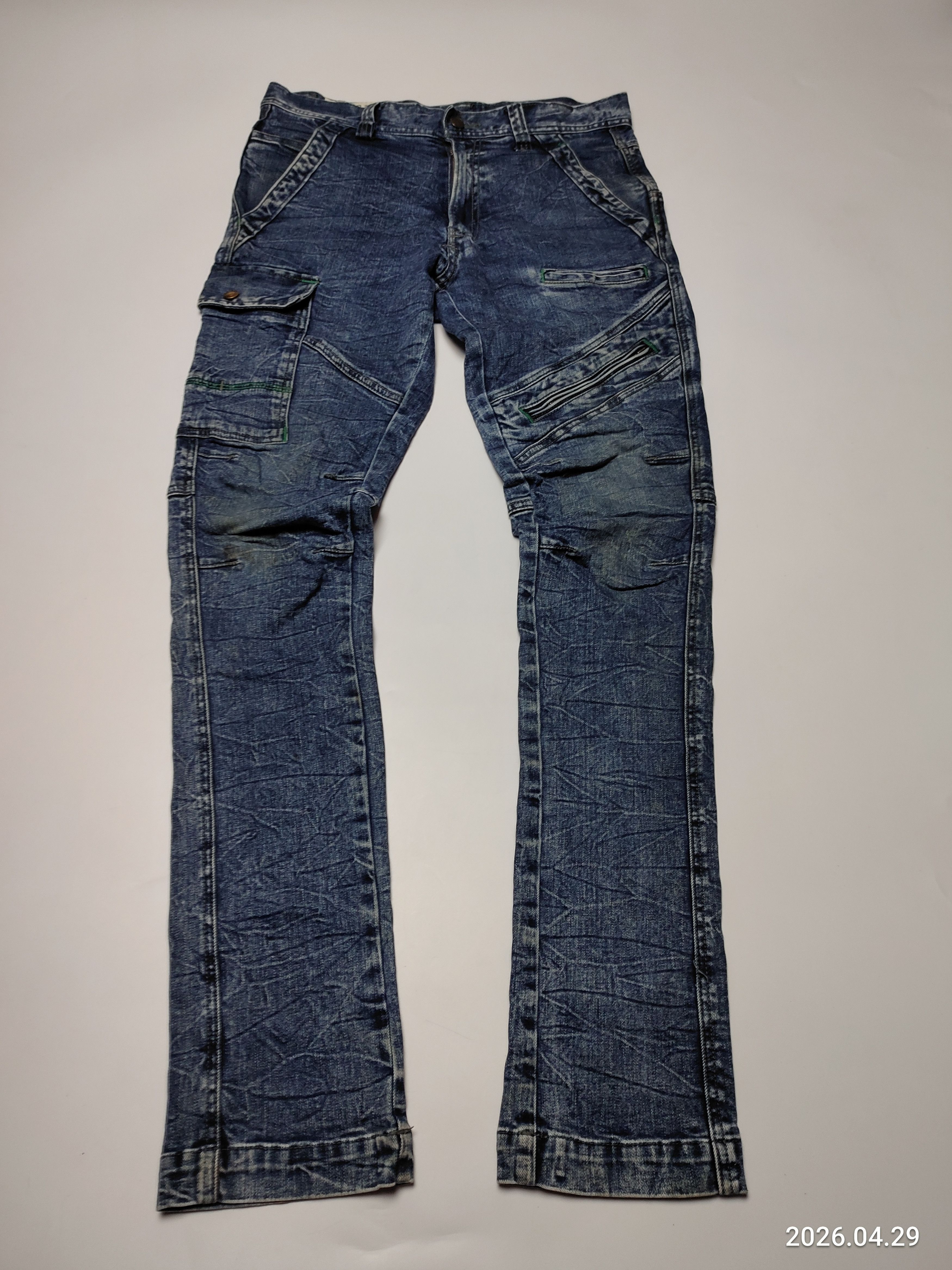 Japanese Brand Japanese Brand TORA Torachi Cargo Pants Biker Size US 30 / EU 46 - 1 Thumbnail