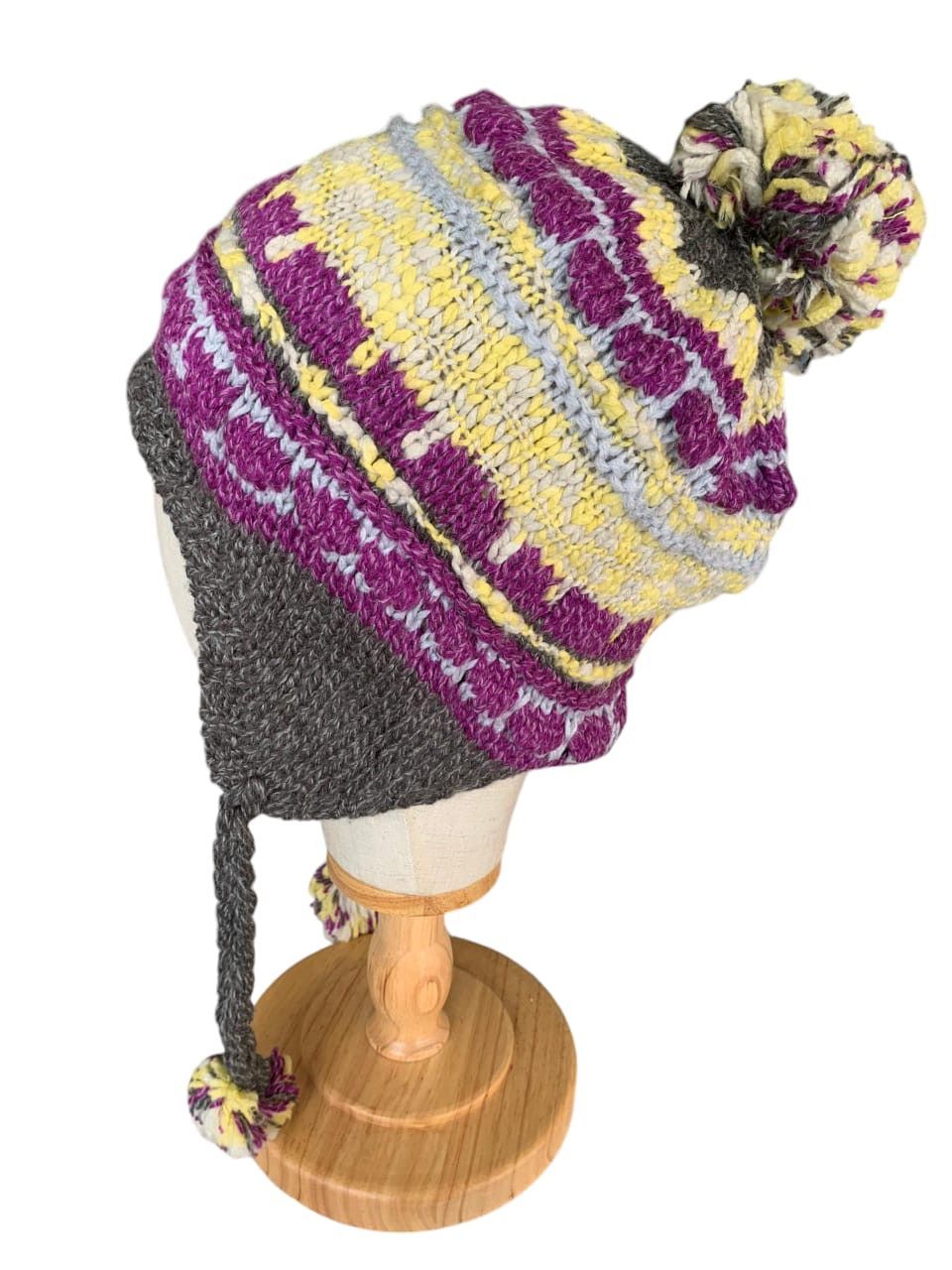 Japanese Brand × Phenix Phenix Earflap Knitted Multicolour Beanie Hat Size ONE SIZE - 6 Thumbnail