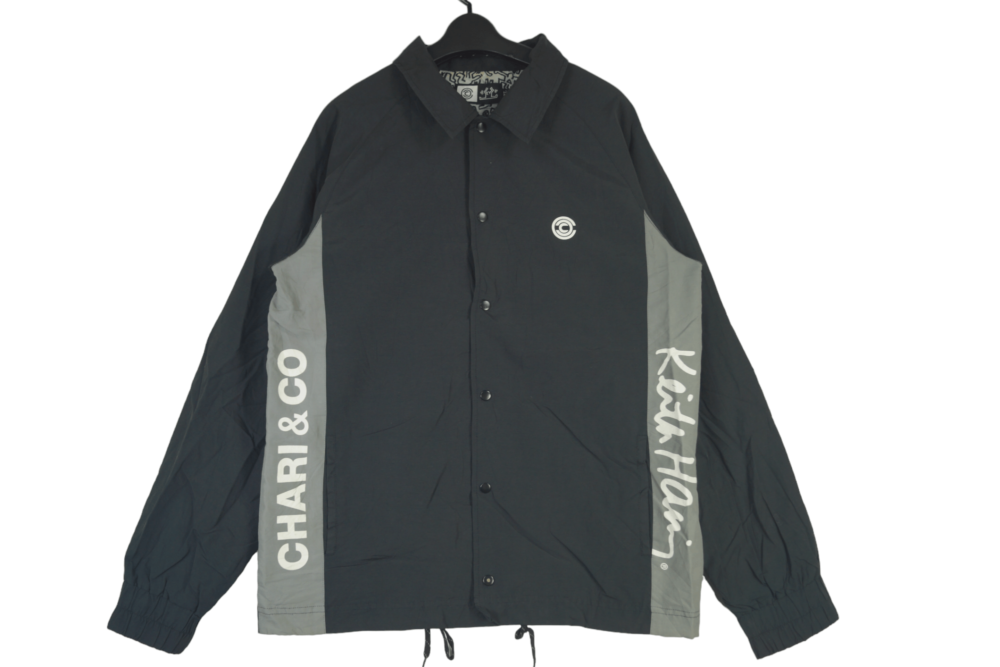 Keith Haring × Vintage Rare Light Jacket CHARI&CO Collaboration Keith Haring Size US XL / EU 56 / 4 - 1 Thumbnail