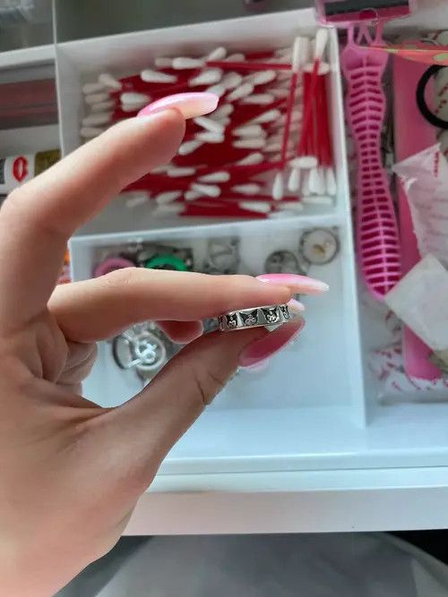 Japanese Brand Full Print Kurami Hello Kitty Adjustable Ring Size ONE SIZE - 2 Thumbnail