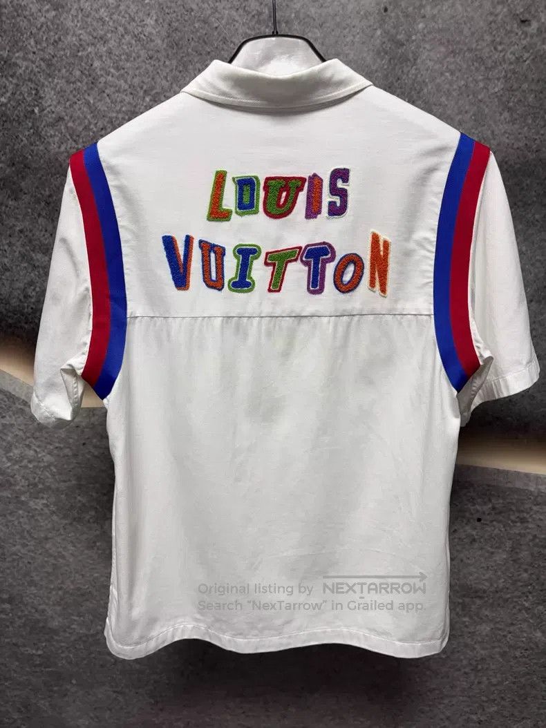 Louis Vuitton Louis Vuitton NBA Co-branded Short Sleeve Shirt Size US M / EU 48-50 / 2 - 2 Thumbnail