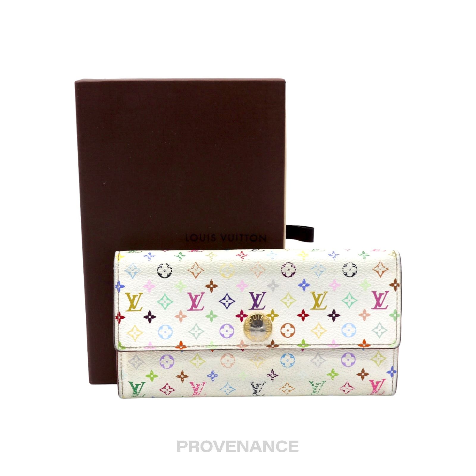 Louis Vuitton 🔴 Louis Vuitton Sarah Long Wallet - Monogram Multicolore Size ONE SIZE - 1 Thumbnail
