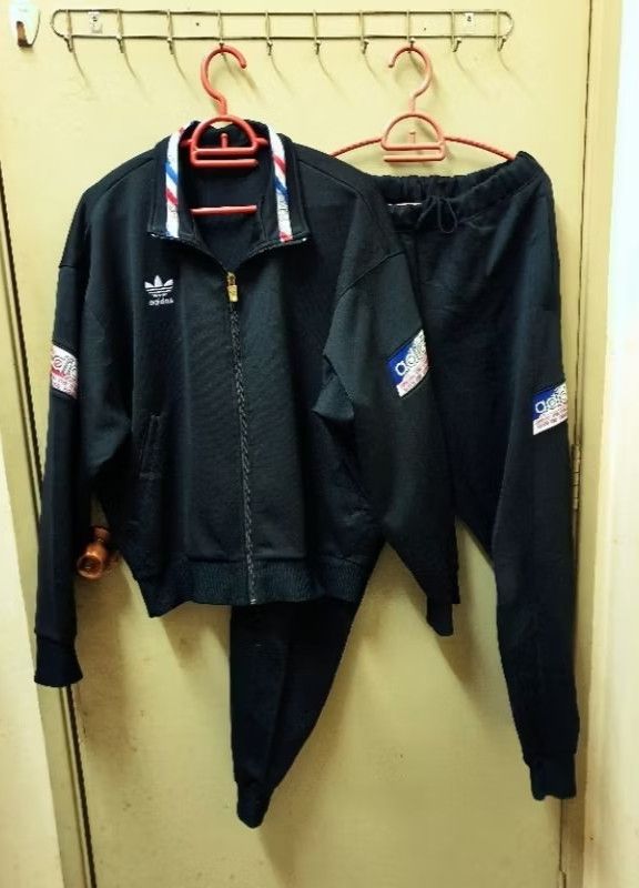 Adidas Tracktop Set ADIDAS Vintage Size US L / EU 52-54 / 3 - 3 Thumbnail