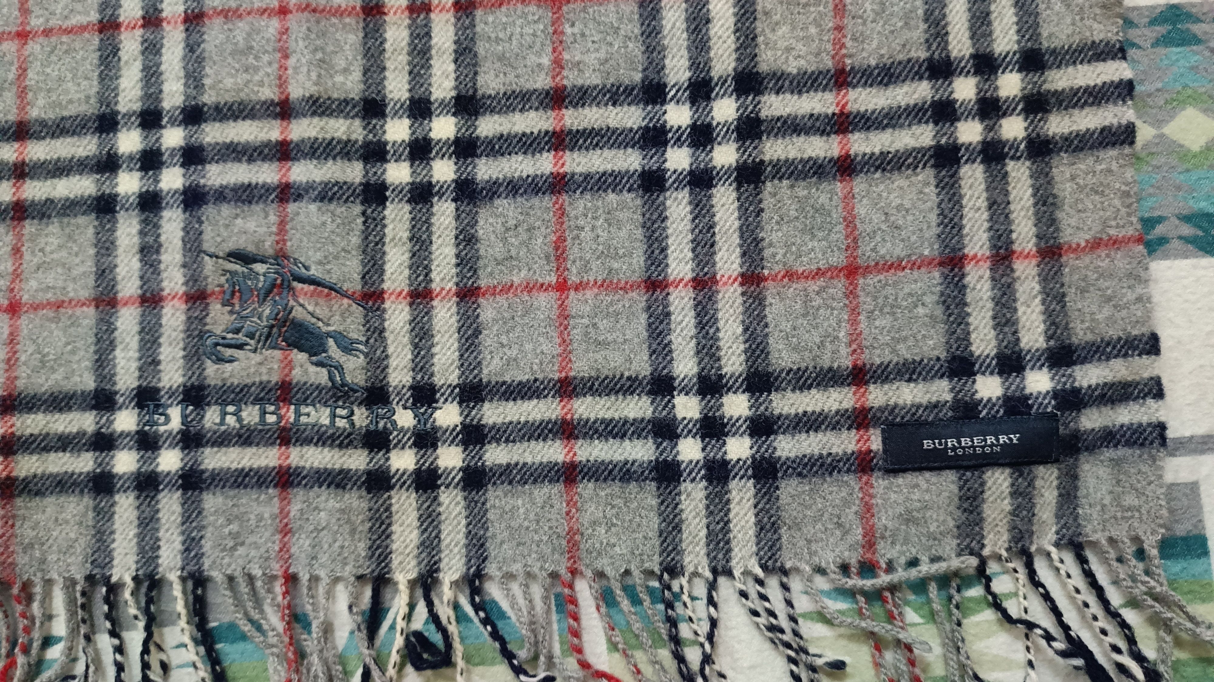 Burberry × Burberry Prorsum × Vintage 🔥🔥 Burberry Nova Check Scarf Size ONE SIZE - 2 Thumbnail