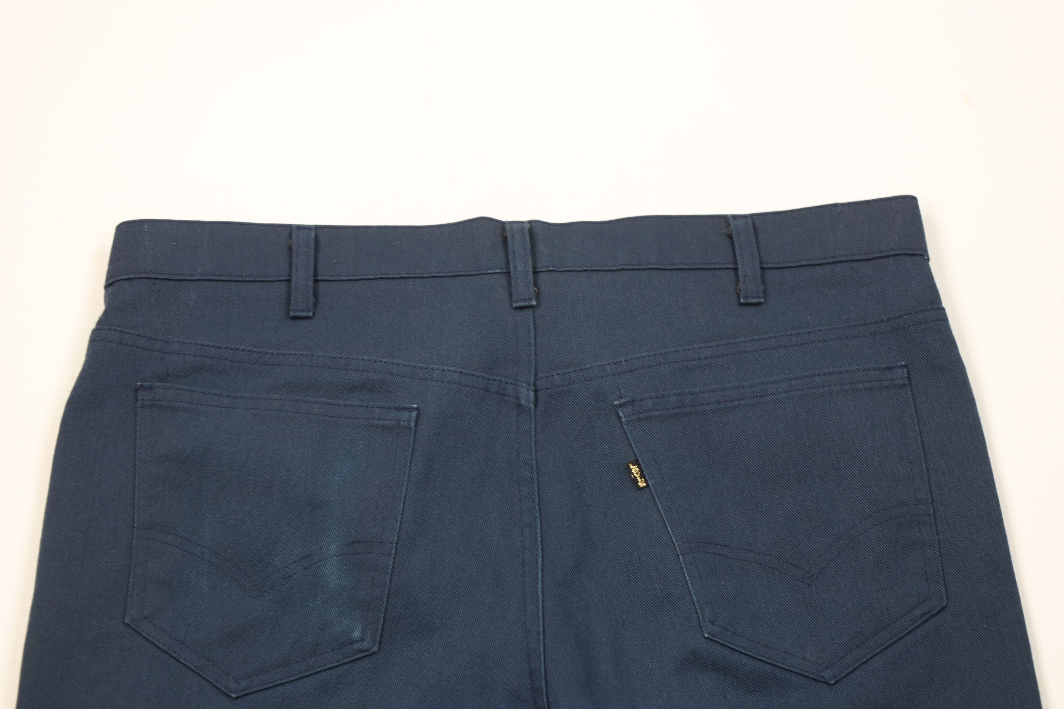 Levi's Vintage 80s Levis 517 Bootcut Wide Leg Pants Blue USA Size US 38 / EU 54 - 12 Thumbnail