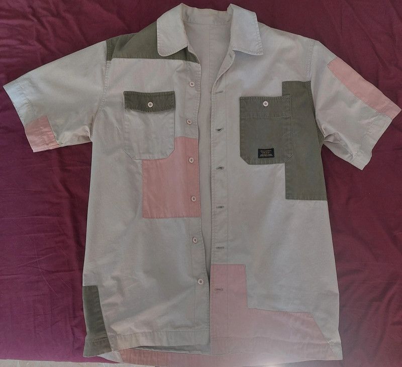 Maharishi Maharishi Patchwork Shirt Size L / US 10 / IT 46 - 3 Thumbnail