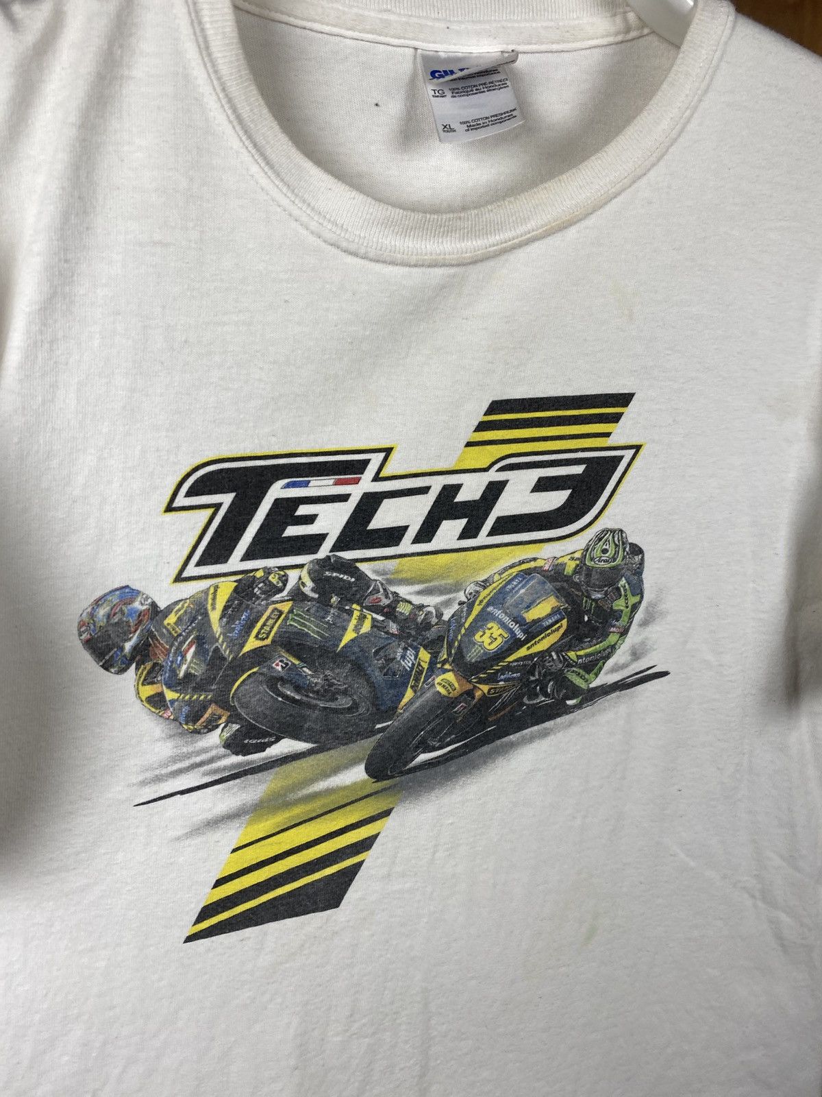 Formula 1 🏁Vintage T-Shirt Moto Racing Tech 3 VTG Tee🏁 Size US XL / EU 56 / 4 - 3 Thumbnail