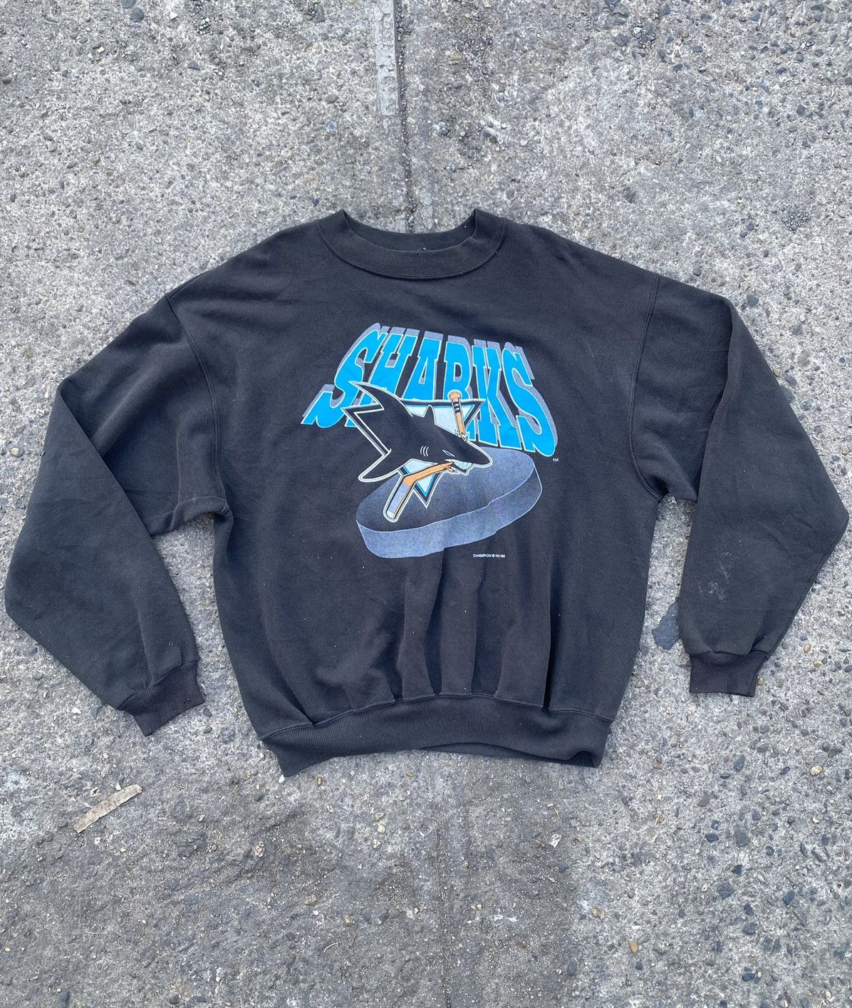 Champion × NHL × Vintage Vintage sweatshirt champion Size US XL / EU 56 / 4 - 1 Thumbnail