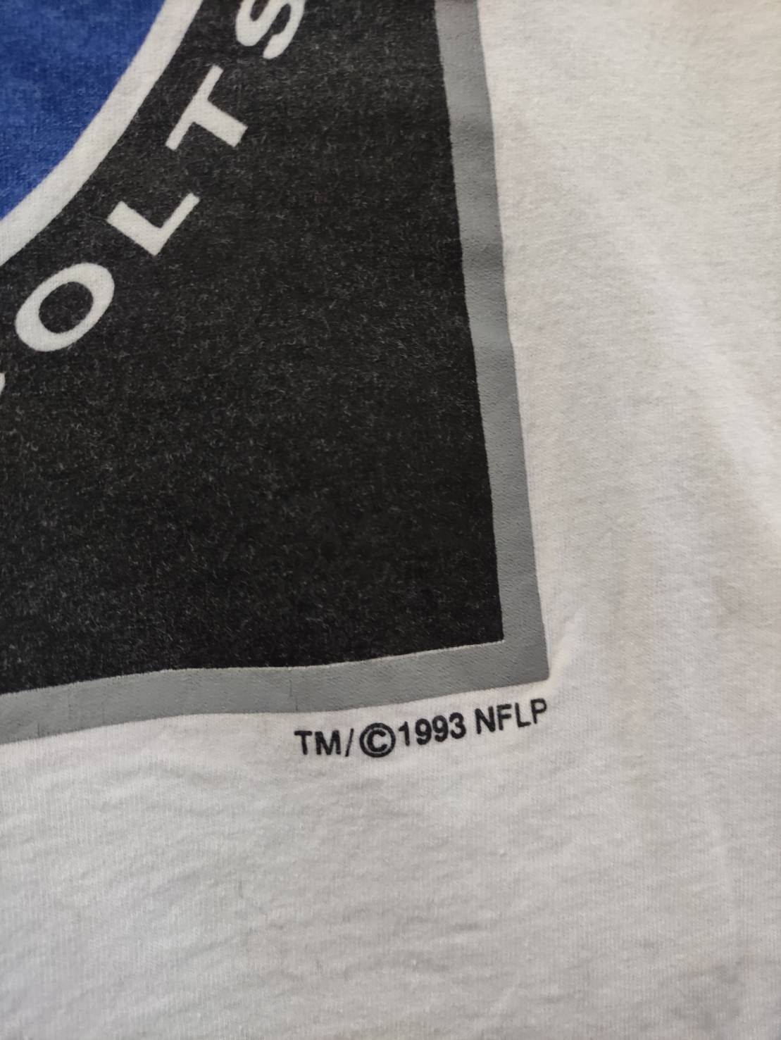 Logo Athletic Rare Vtg 90's INDIANAPOLIS COLTS 10th Anniv With Signature Size US XL / EU 56 / 4 - 4 Thumbnail