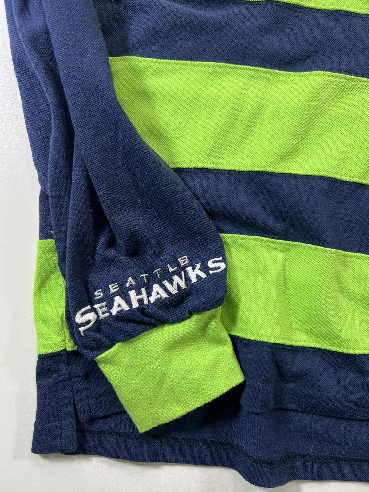 NFL Retro team nfl Seattle Seahawks Striped Hoodie L Size US L / EU 52-54 / 3 - 4 Thumbnail