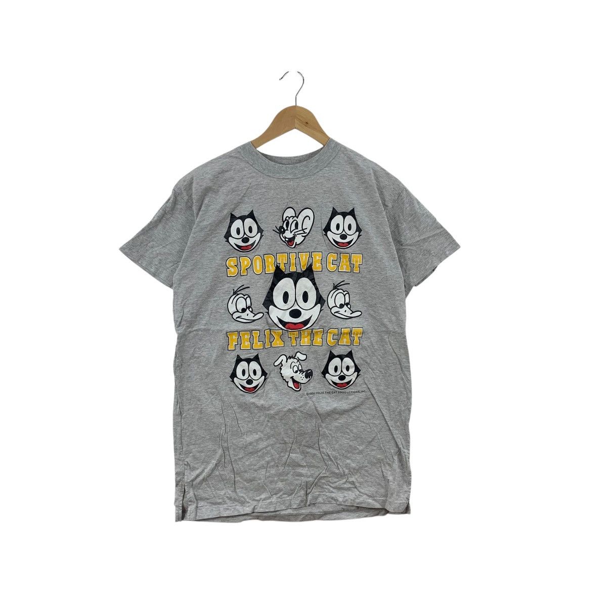Anime Vintage 1994 FELIX THE CAT Skippy Cartoon Anime Tee Shirt Size S / US 4 / IT 40 - 1 Thumbnail