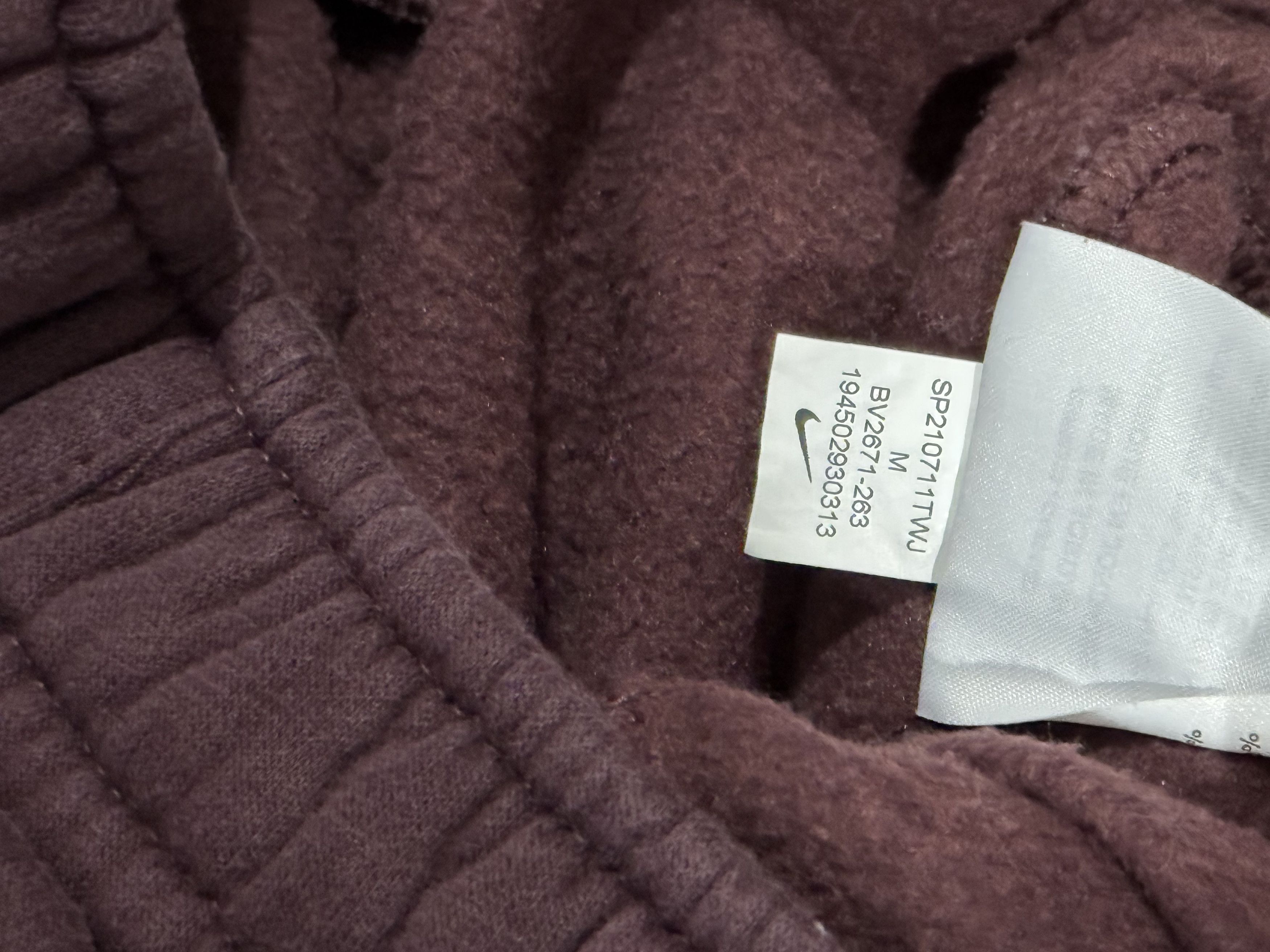 Nike Nike Fleece Jogger Sweatpant Maroon Size Medium Size US 32 / EU 48 - 11 Thumbnail