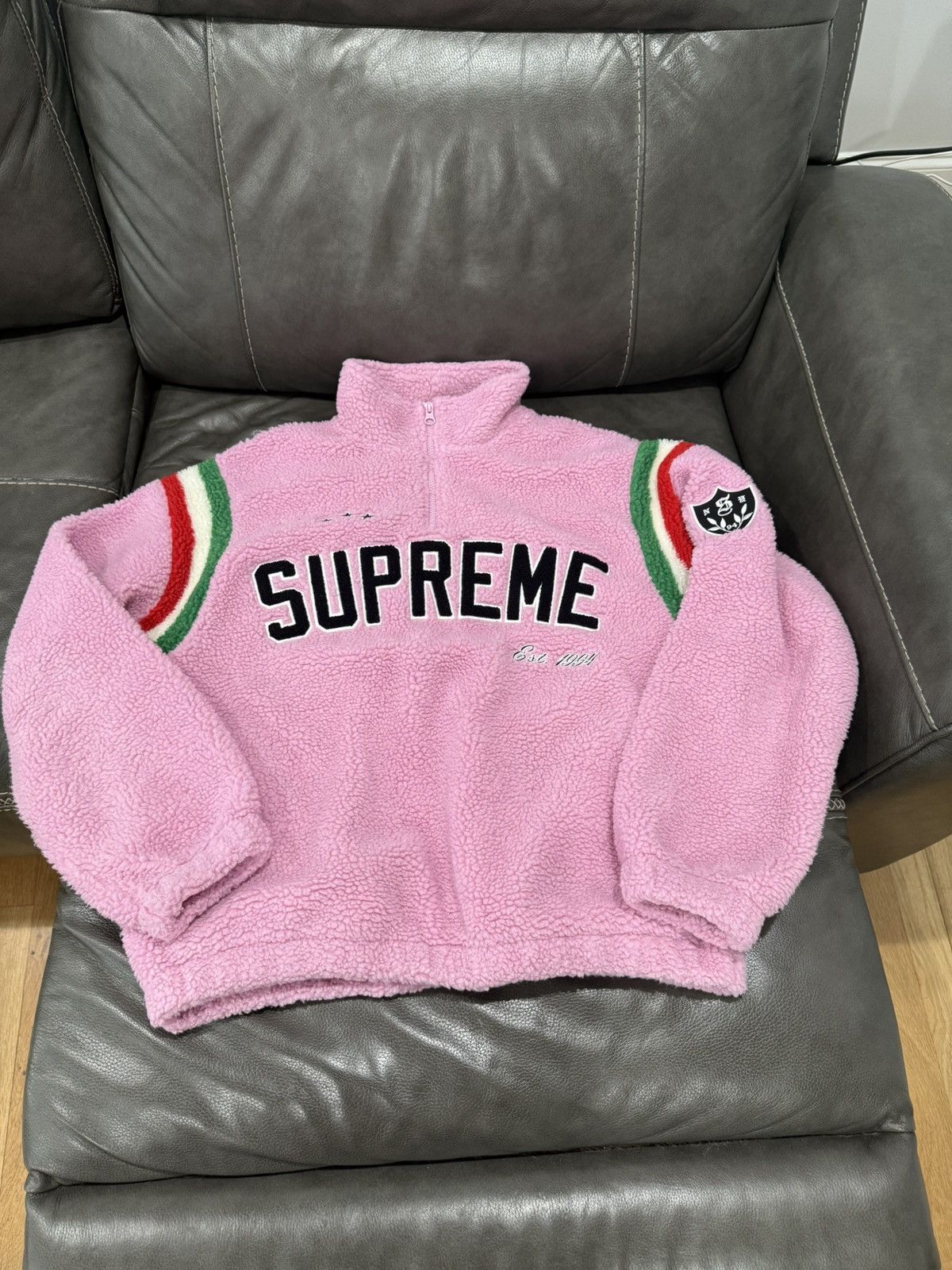 Supreme Supreme arc half zip fleece pullover Size US M / EU 48-50 / 2 - 1 Thumbnail