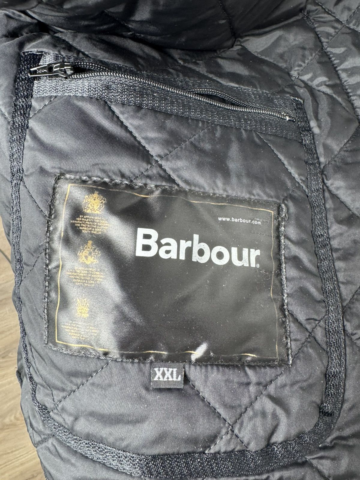 Barbour × Vintage Men’s Vintage Barbour Liddesdale Quit Jacket size XXL Size US XXL / EU 58 / 5 - 6 Thumbnail
