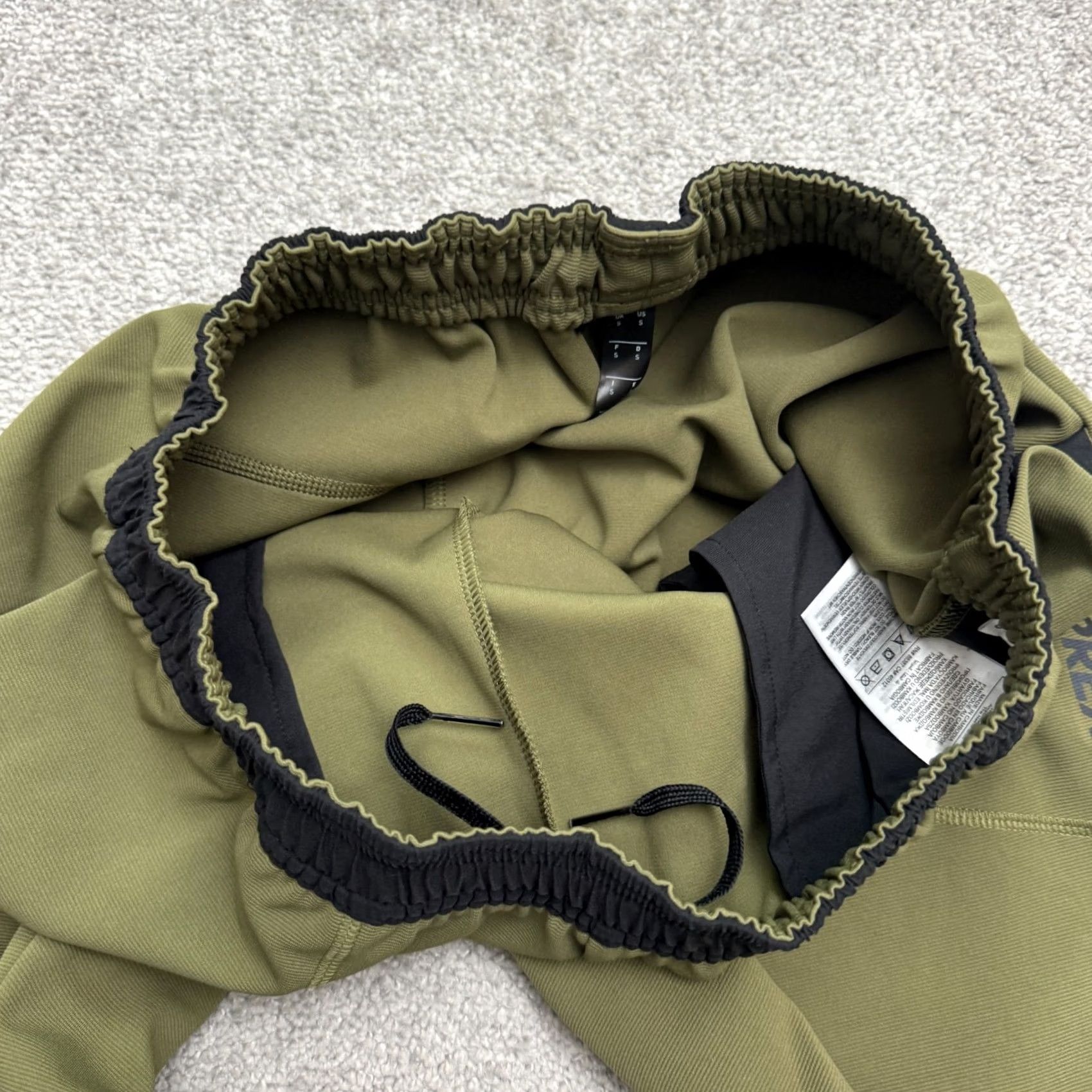 Adidas Adidas Terrex Active Track Pants Mens Small Olive Green Elastic Waist Athletic Size US 29 - 7 Thumbnail