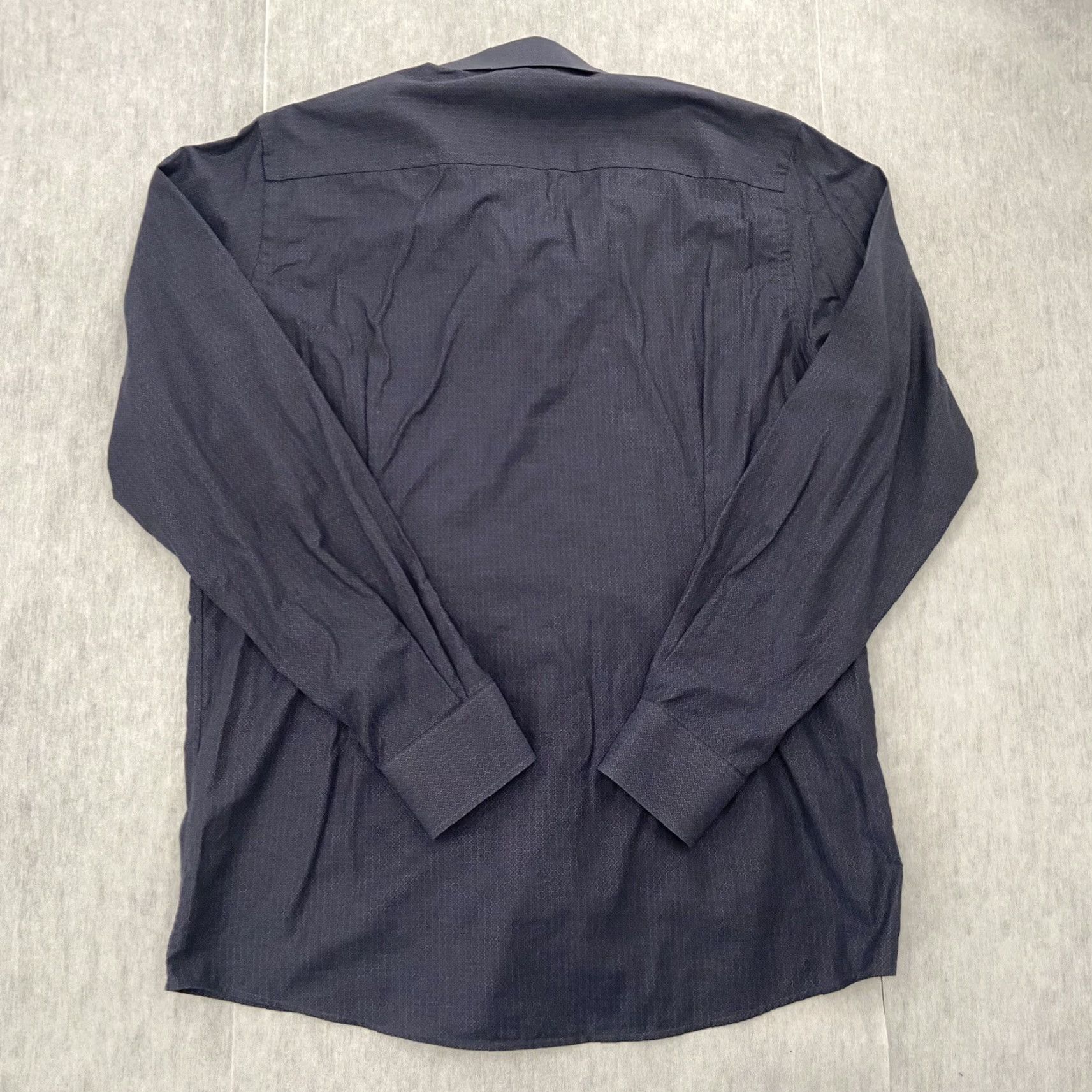 Eton VINTAGE Eton Shirt Men XL Blue Cotton Twill Button-Down Long Sleeve Dress Shirt 17/43 Size US XL / EU 56 / 4 - 2 Thumbnail