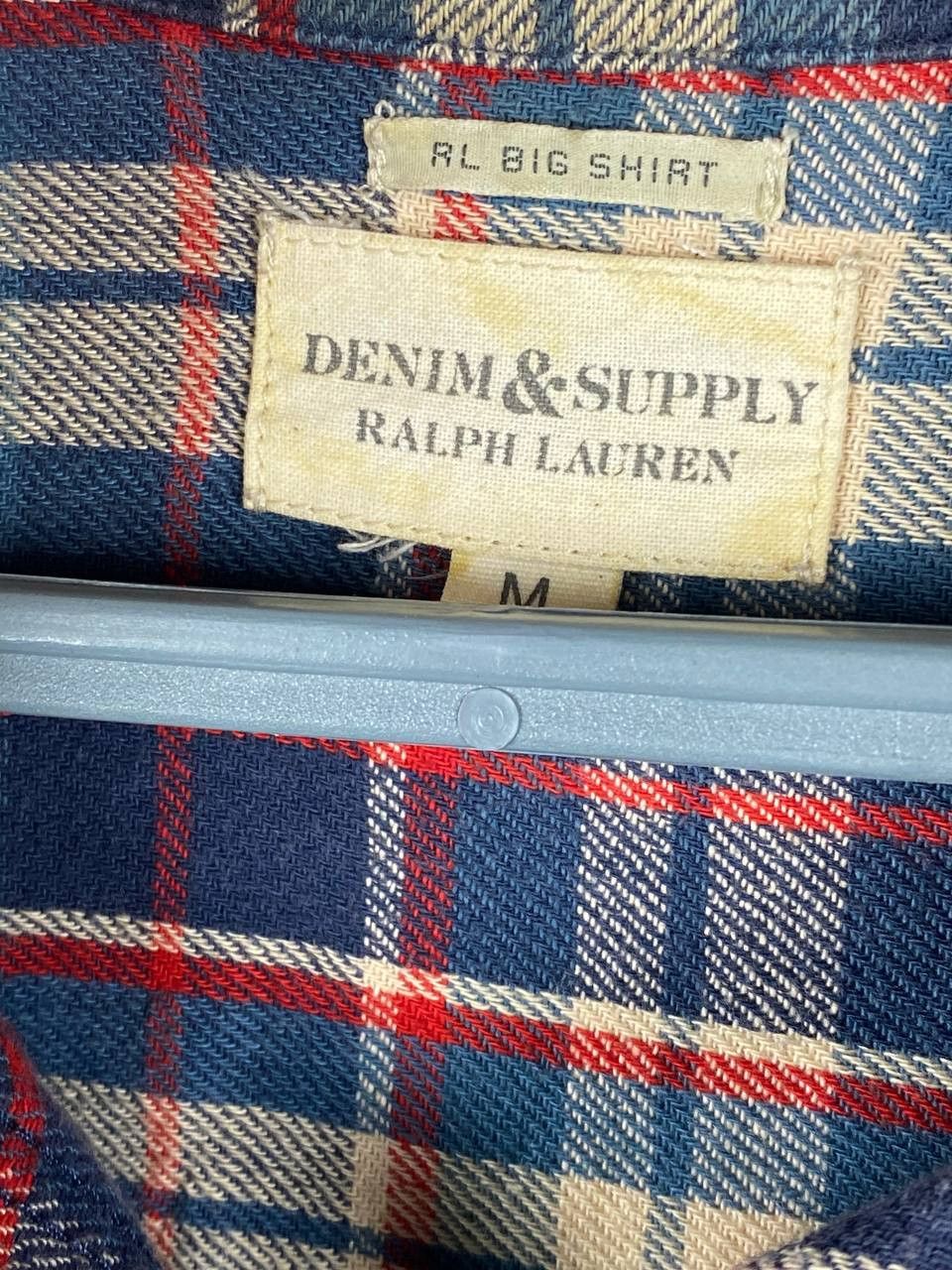 Denim & Supply Ralph Lauren × Polo Ralph Lauren × Vintage Denim And Supply Ralph Lauren Plaid Flannel Shirt Size US M / EU 48-50 / 2 - 5 Thumbnail