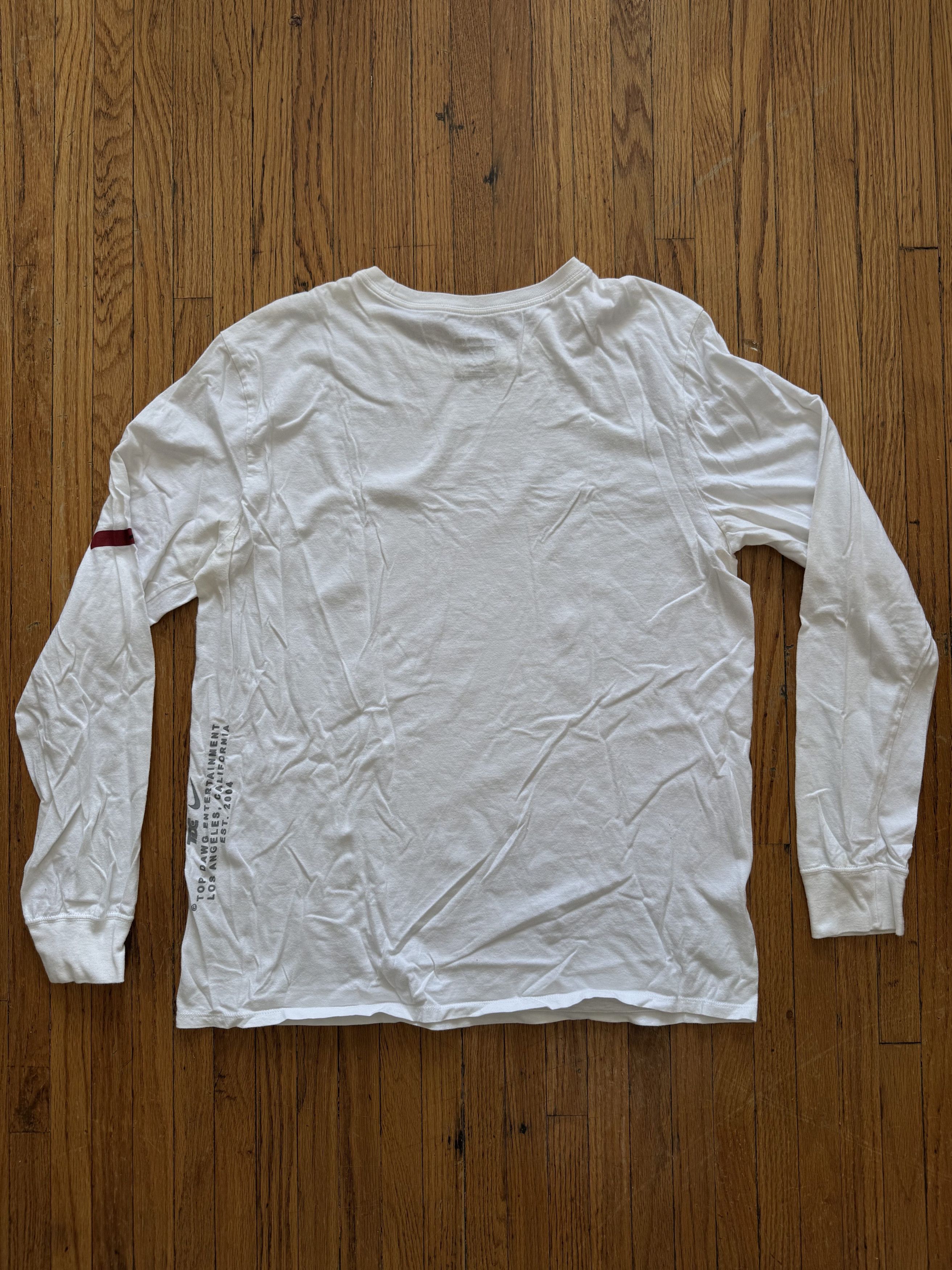 Nike × Top Dawg Entertainment Nike x Top Dawg Entertainment Top Dawg Long Sleeve Tee Size US L / EU 52-54 / 3 - 4 Thumbnail