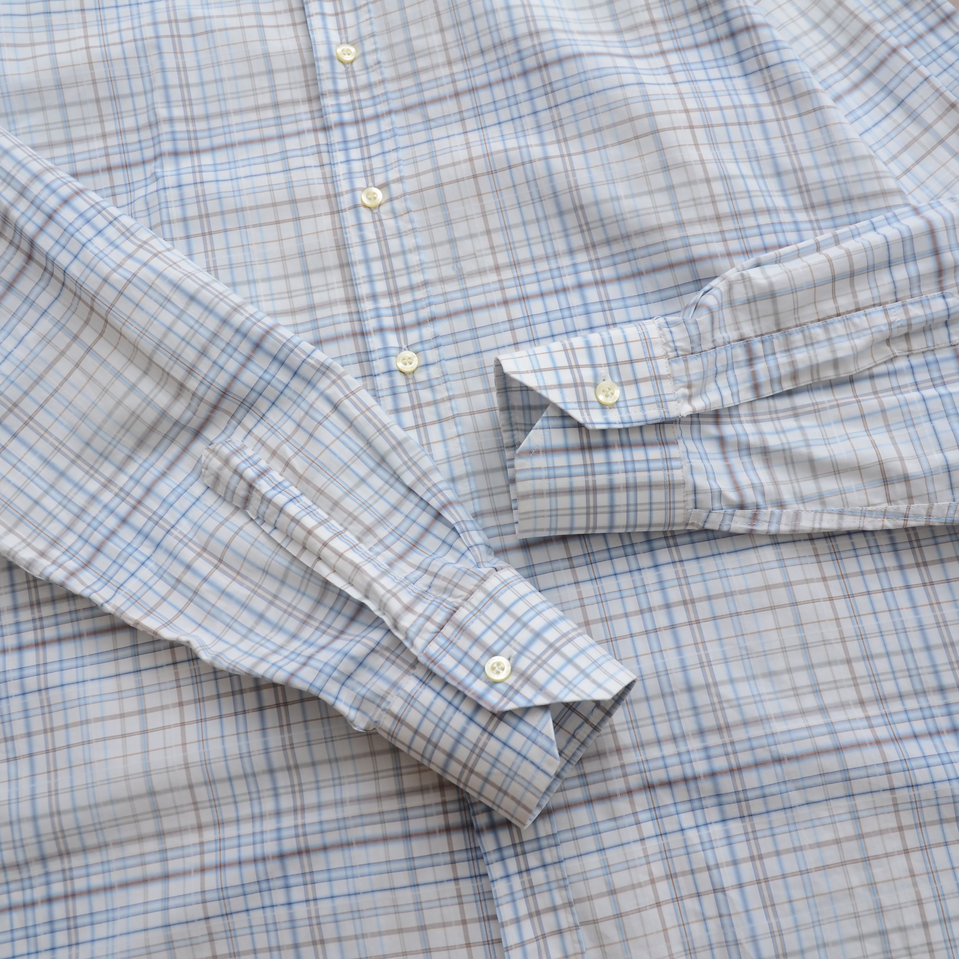 Etro Luxury Etro Men's Shirt Size 40 / M — Blue Check Size US M / EU 48-50 / 2 - 8 Thumbnail