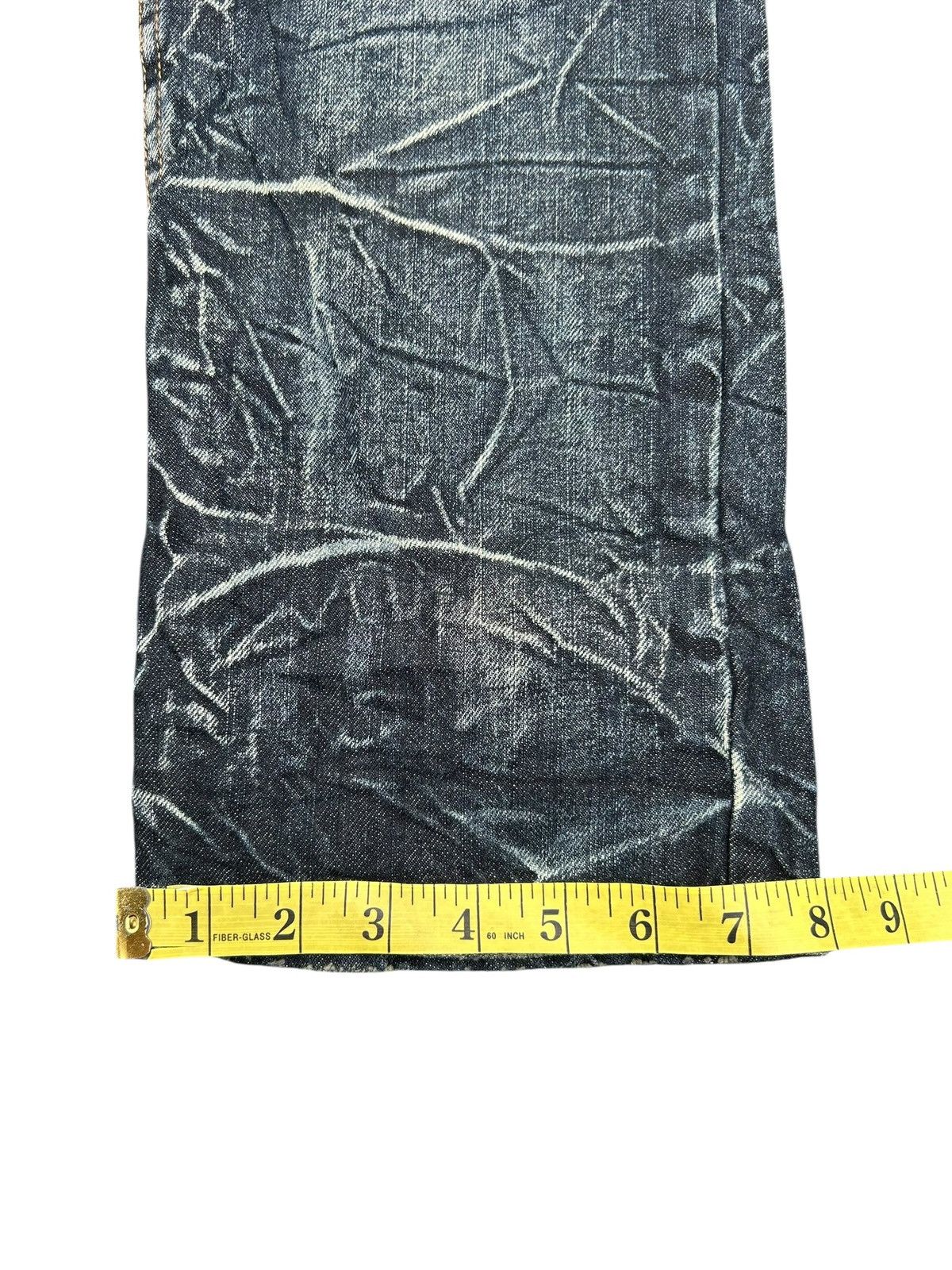 Kapital Nylaus Double Waist Japanese Punk Bondage Style Denim Jeans Size US 30 / EU 46 - 18 Thumbnail