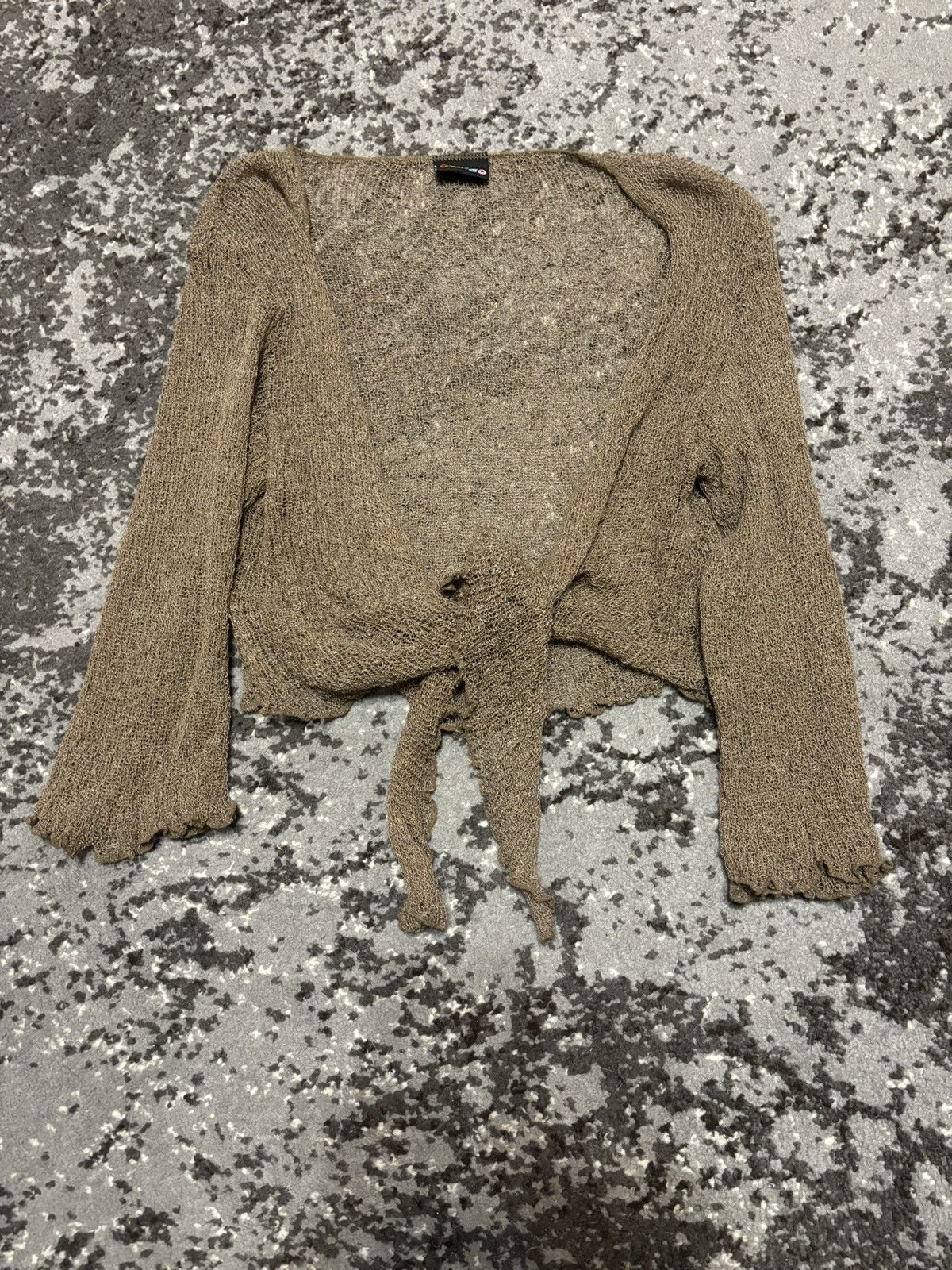 Japanese Brand × Vintage Vintage Gringo Open Weave Crotchet Net Shrug Size M / US 6-8 / IT 42-44 - 1 Thumbnail