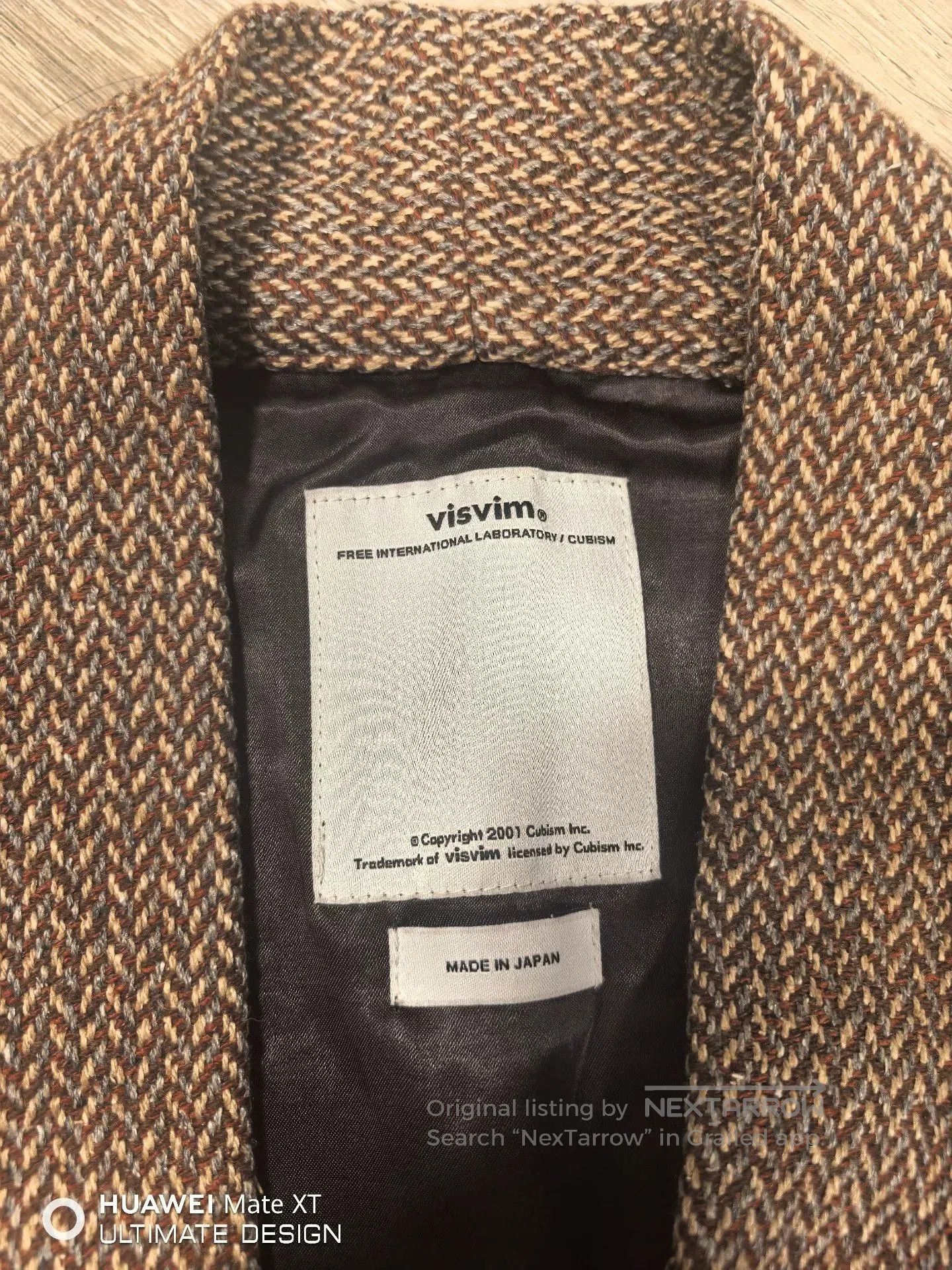 Visvim Visvim Yukata Coat Herringbone Silk Wool Blend. Size US M / EU 48-50 / 2 - 4 Thumbnail