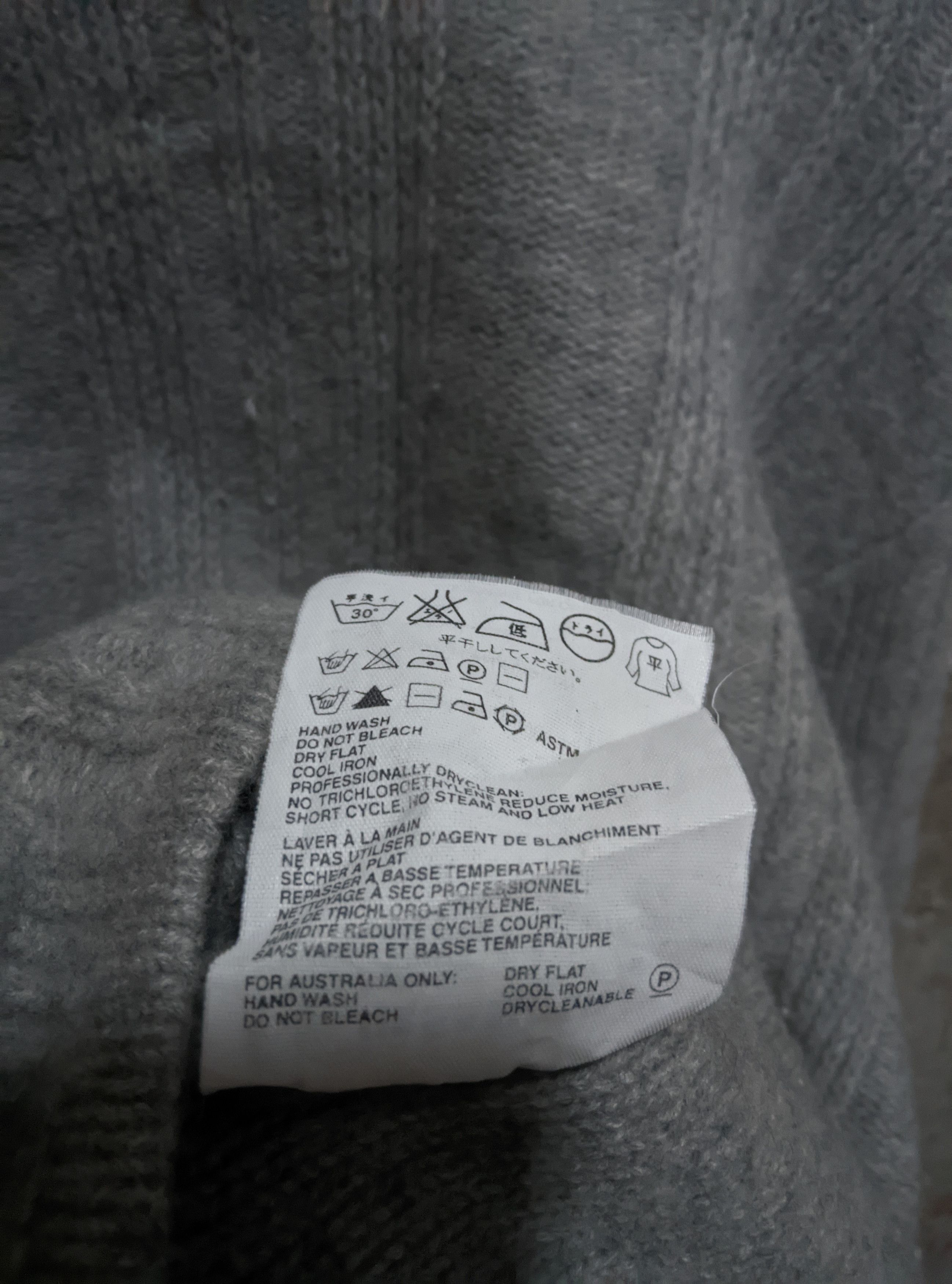Jil Sander Vintage 2006 jil Sander raf simons sweater wool heavyweight Size US L / EU 52-54 / 3 - 9 Thumbnail