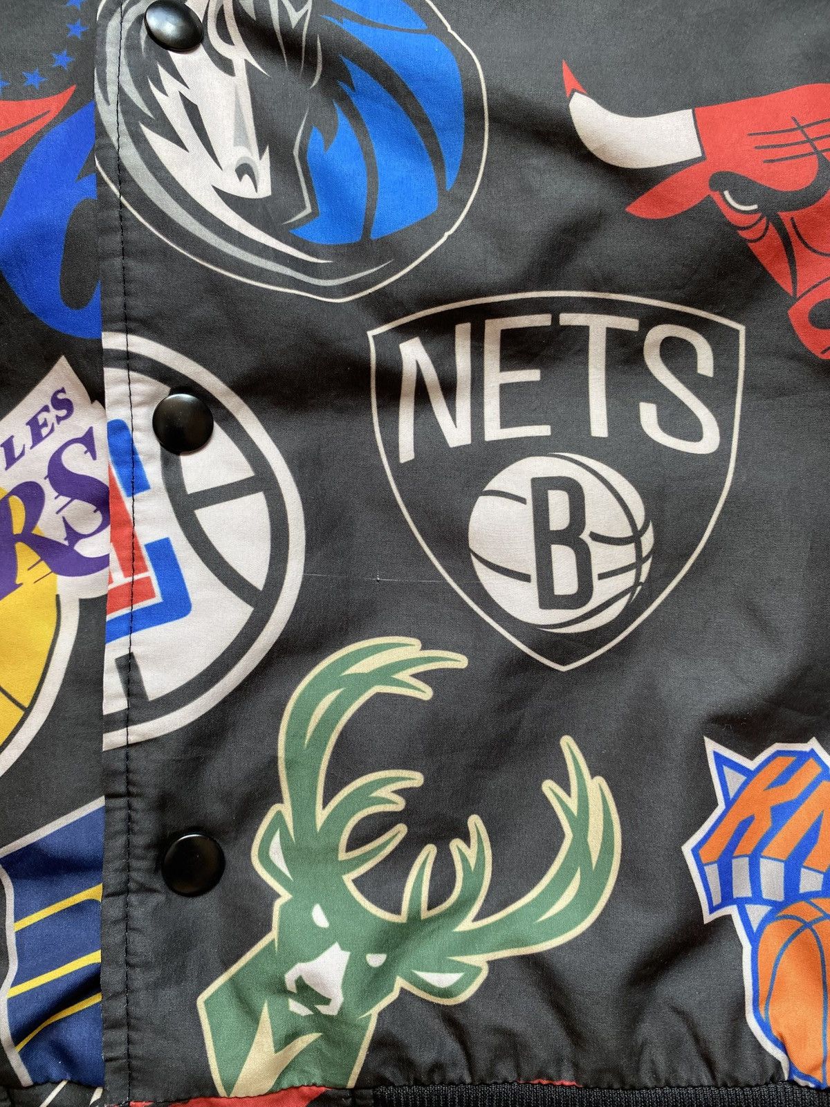 New Era New Era Bomber Jacket NBA Multi Team Size Large Size US L / EU 52-54 / 3 - 3 Thumbnail