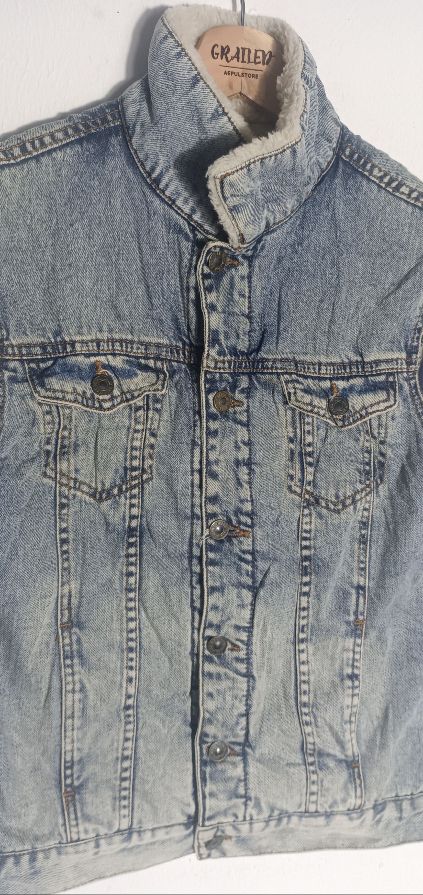 Vintage × Zara 💥Zara Man Denim Collection Wear Vest Size US S / EU 44-46 / 1 - 5 Thumbnail