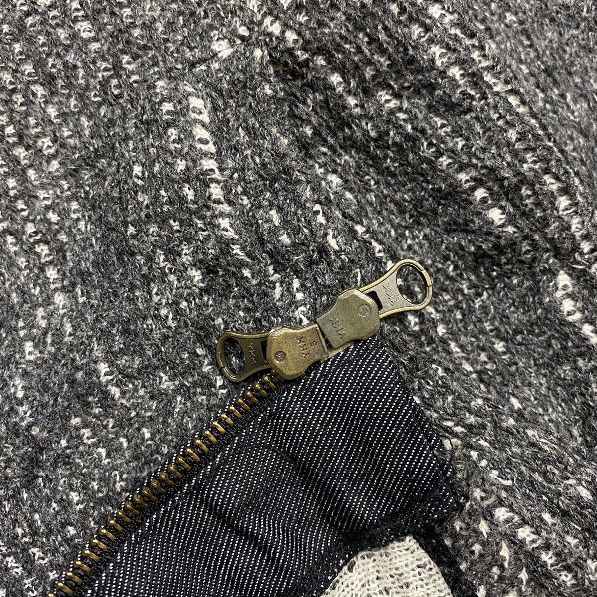 Japanese Brand Maniac works hibryd knit jacket Size US L / EU 52-54 / 3 - 7 Thumbnail