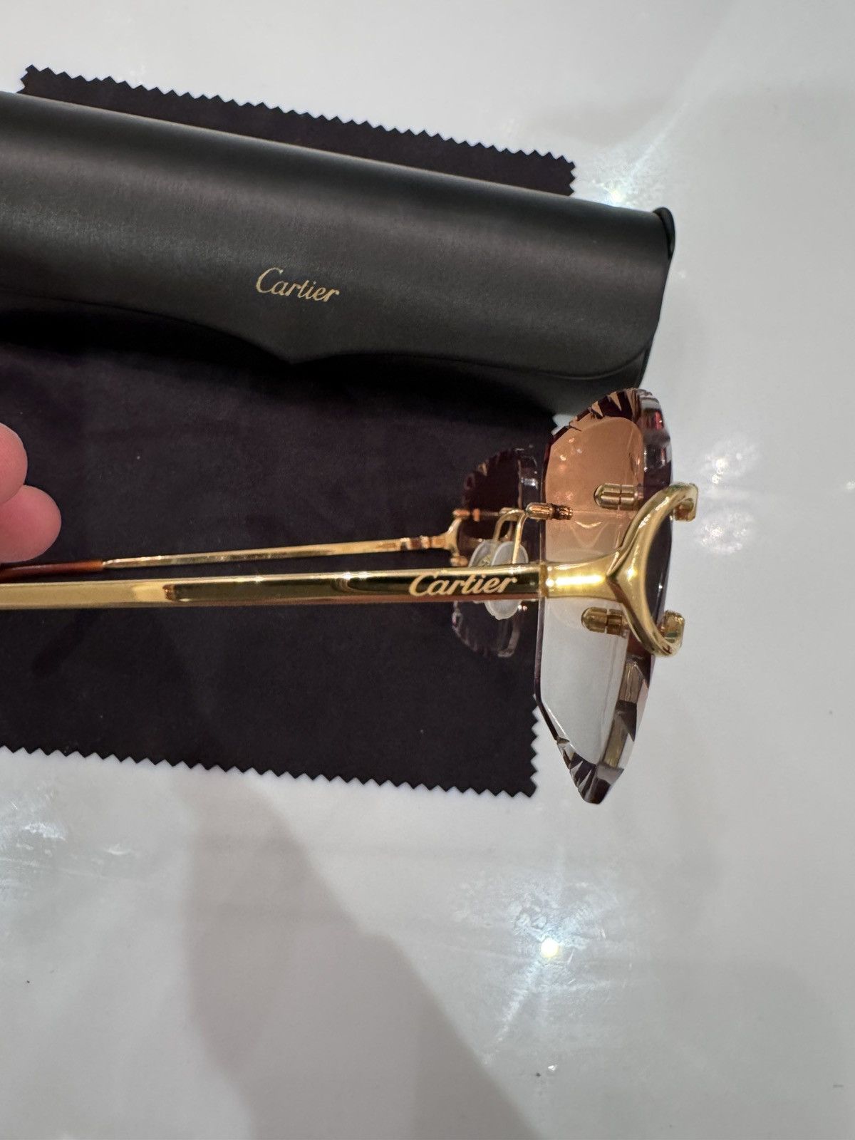 Cartier Cartier sunglasses big c Size ONE SIZE - 6 Thumbnail