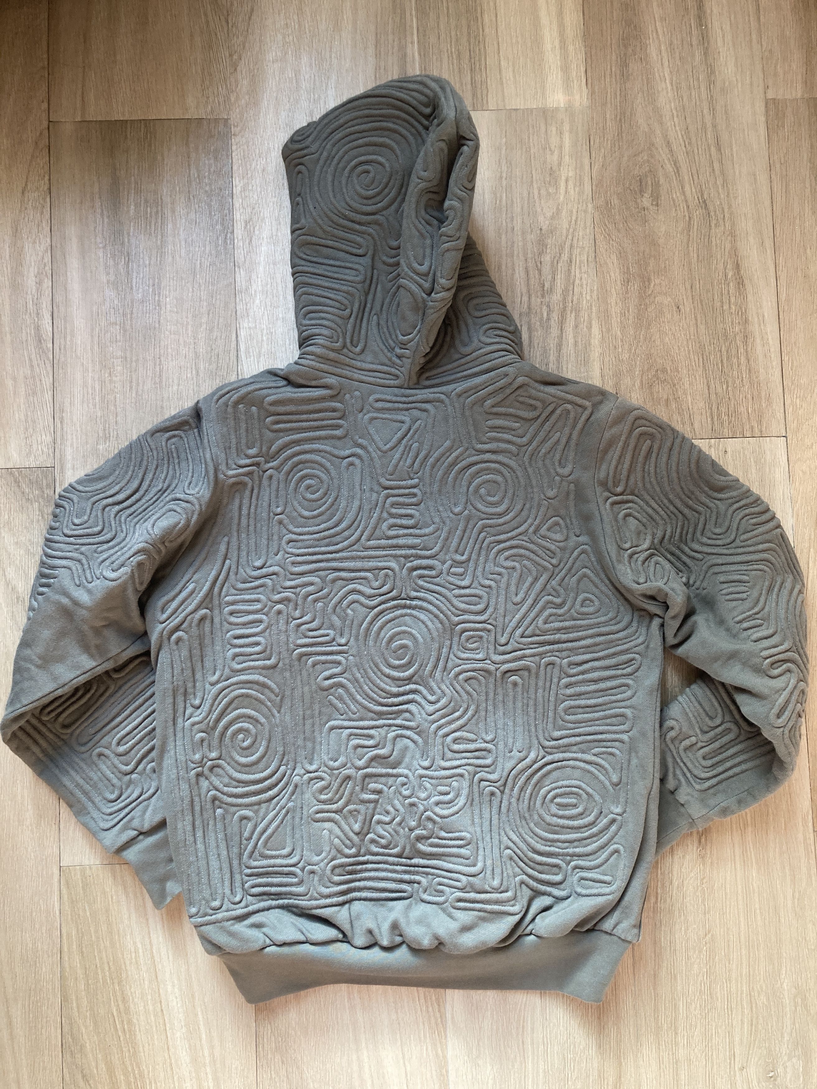 KTZ KTZ Kokon To Zai Stitched Pattern Parka Size US M / EU 48-50 / 2 - 8 Thumbnail
