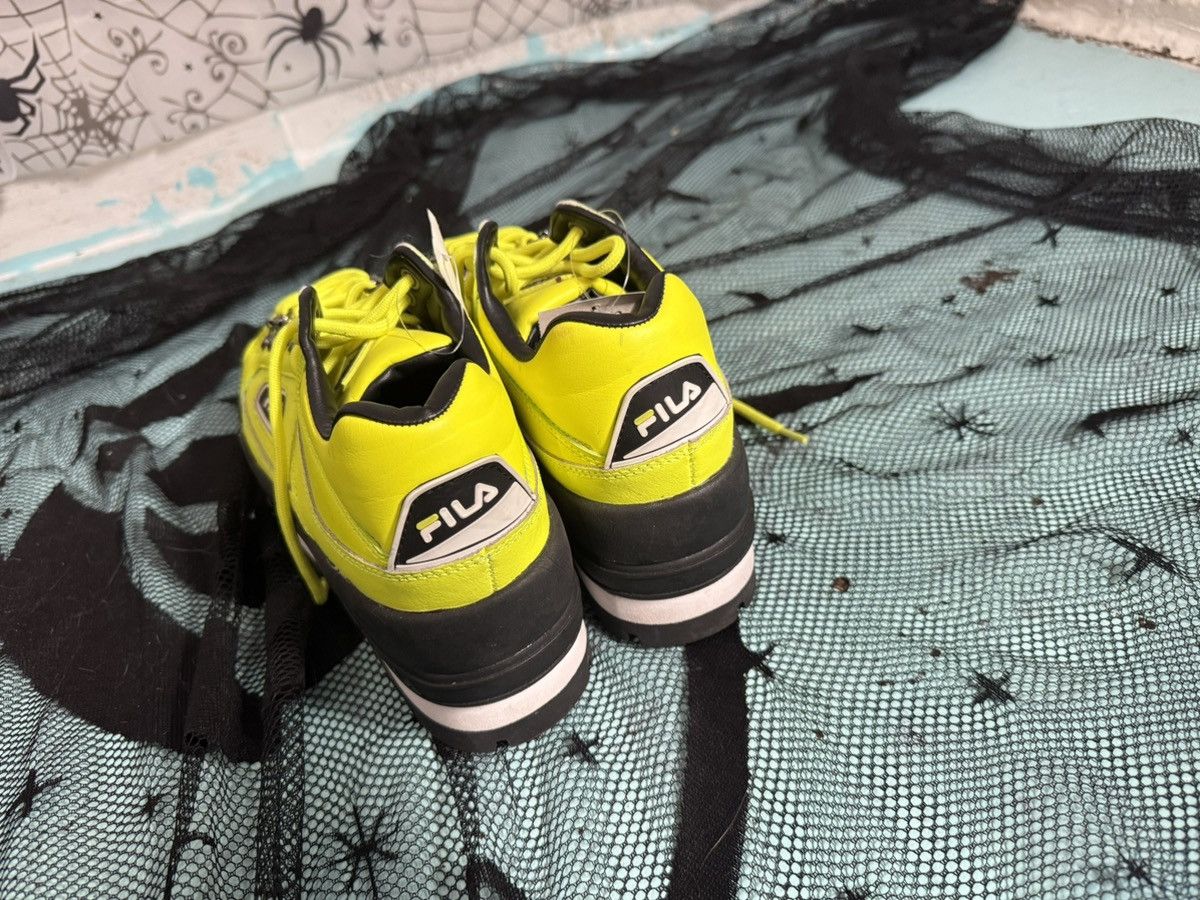Fila Fila yellow and black platform trainers Size US 8 / IT 38 - 4 Thumbnail