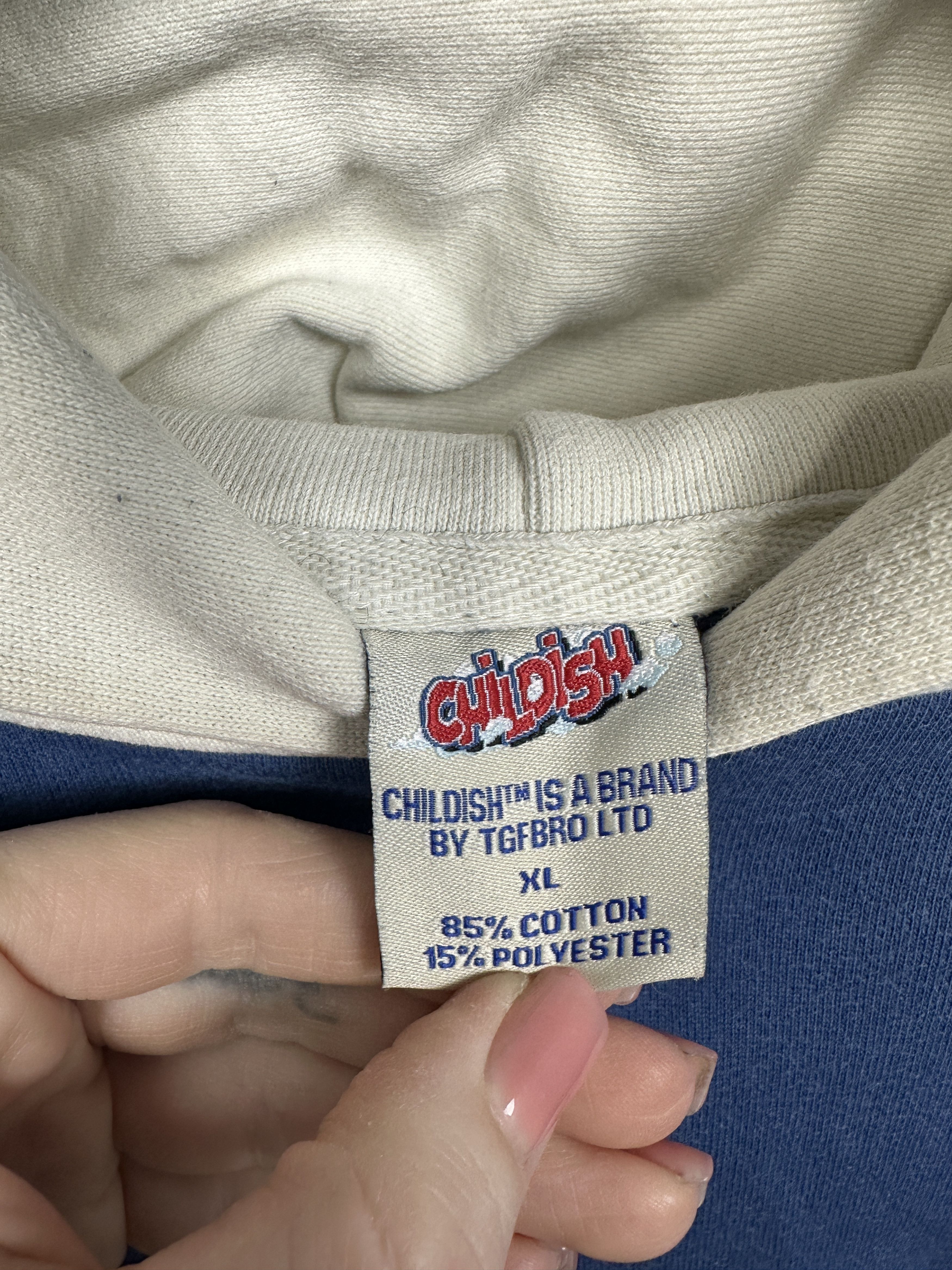 Japanese Brand Childish Theme Park Vintage Mens Big Logo Hoodie Size US XL / EU 56 / 4 - 5 Thumbnail